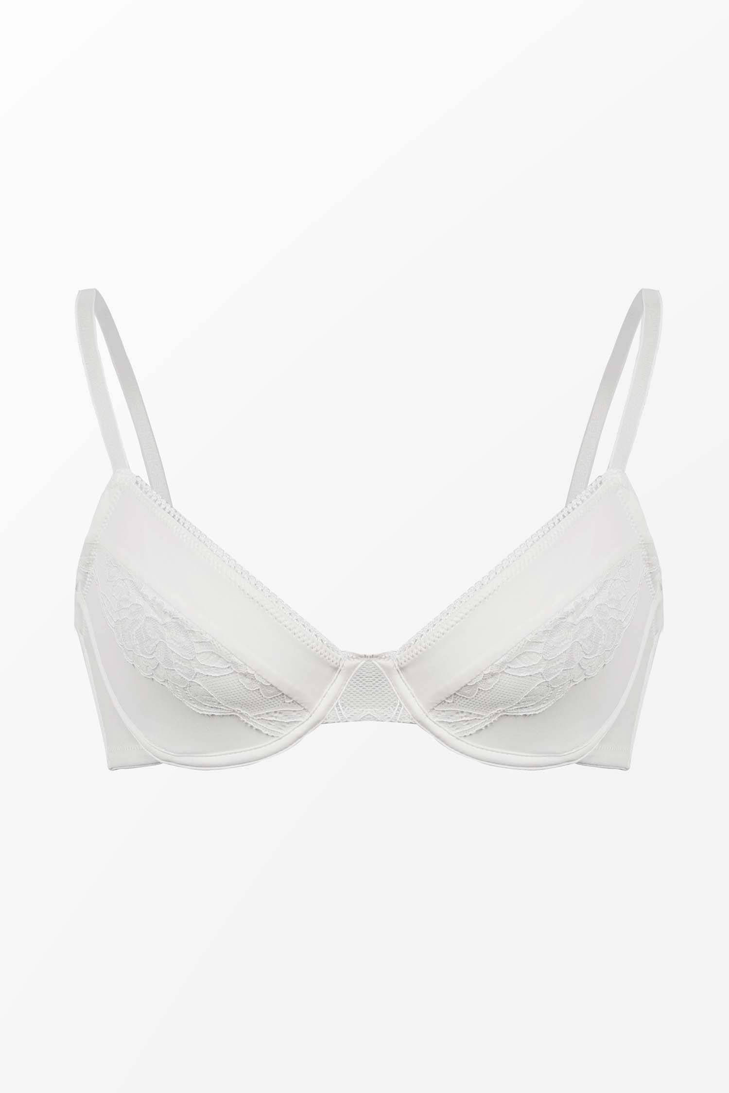 White Lace Bra