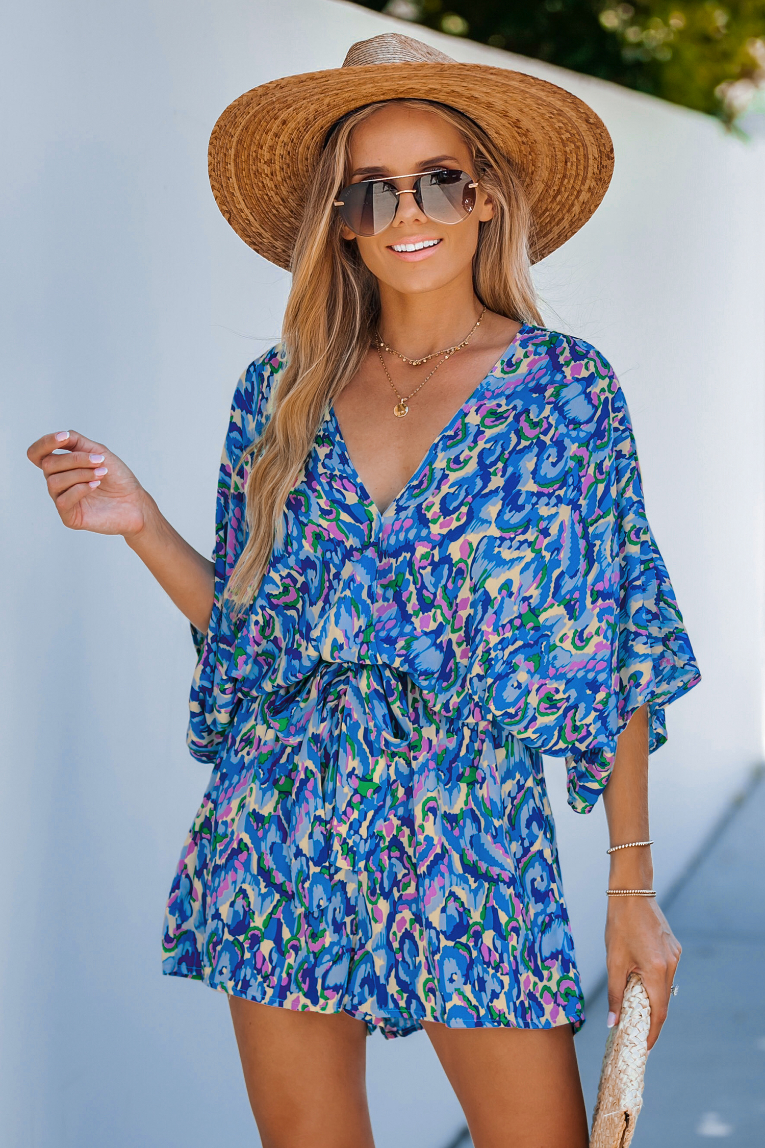 Asymmetrical One-Shoulder Romper