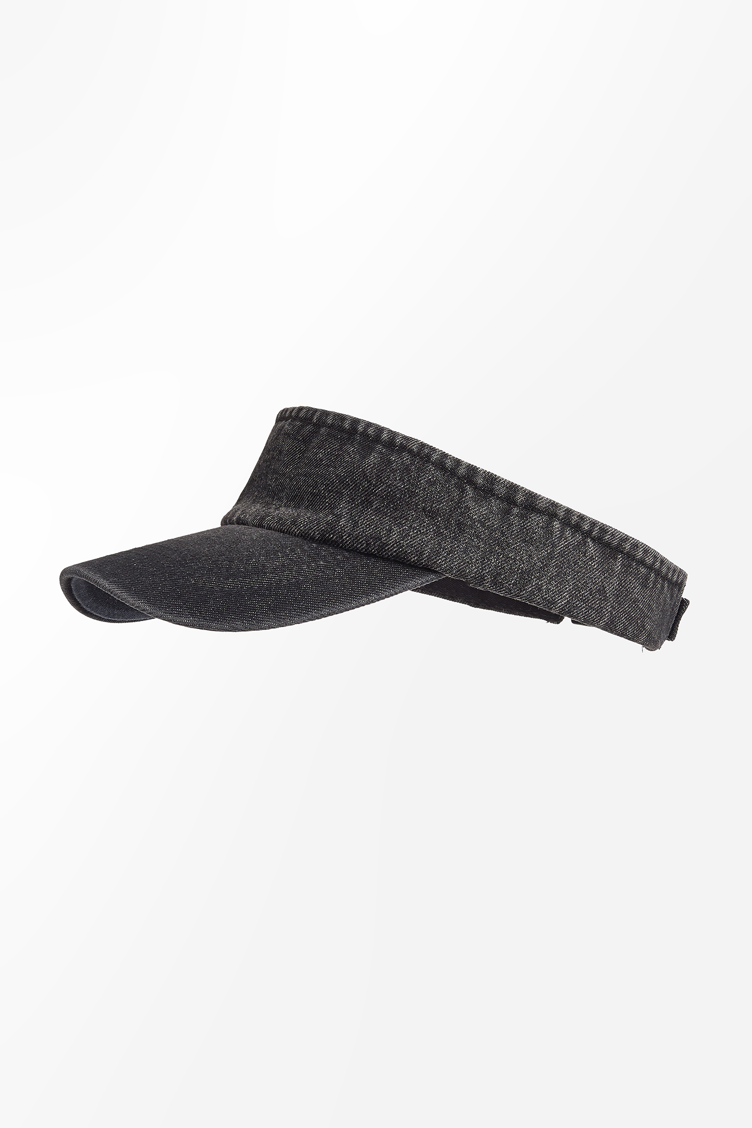 Visera vaquera negra
