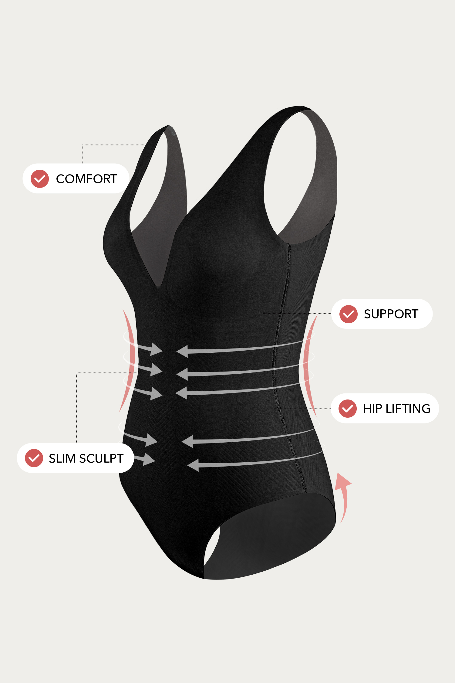 Onyx Plunging Slim Sculpt One-Piece Swimsuit