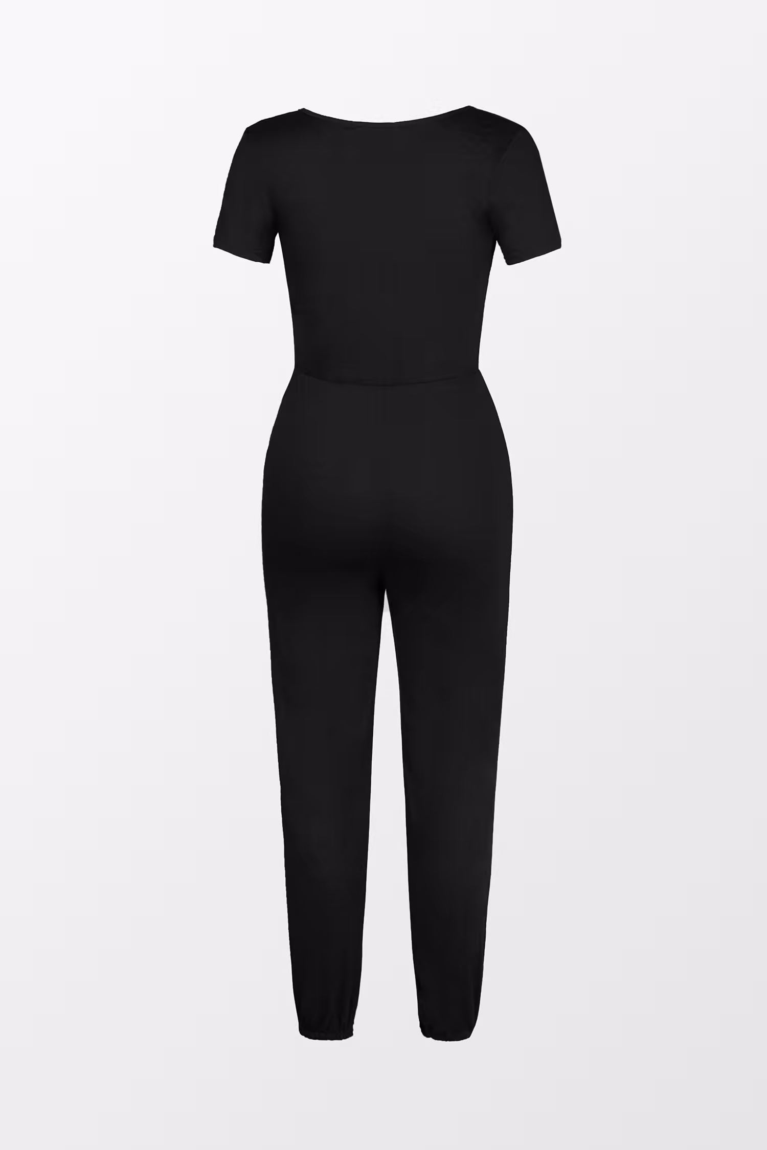 Danica V-neck Maxi Short Sleeve Jumpsuit