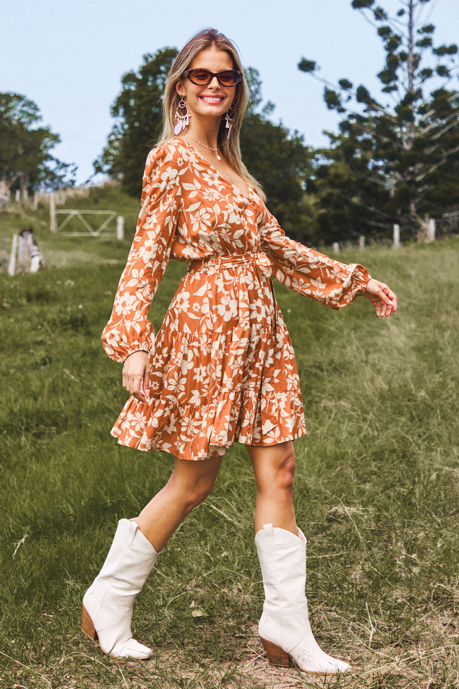 ワンピース Caramel GINGER DRESS VINTAGE FLORAL 2y ワンピース Caramel GINGER DRESS VINTAGE FLORAL 2y Dresses