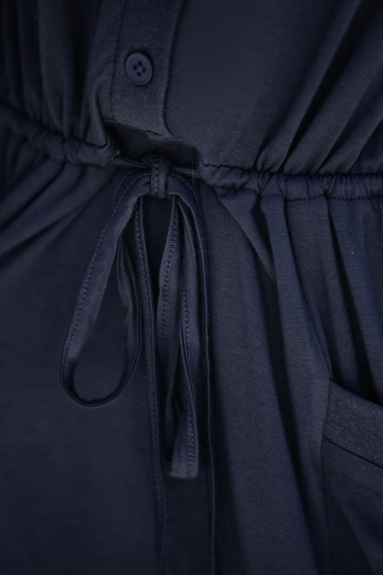 Navy Sleeveless Straight Leg Romper