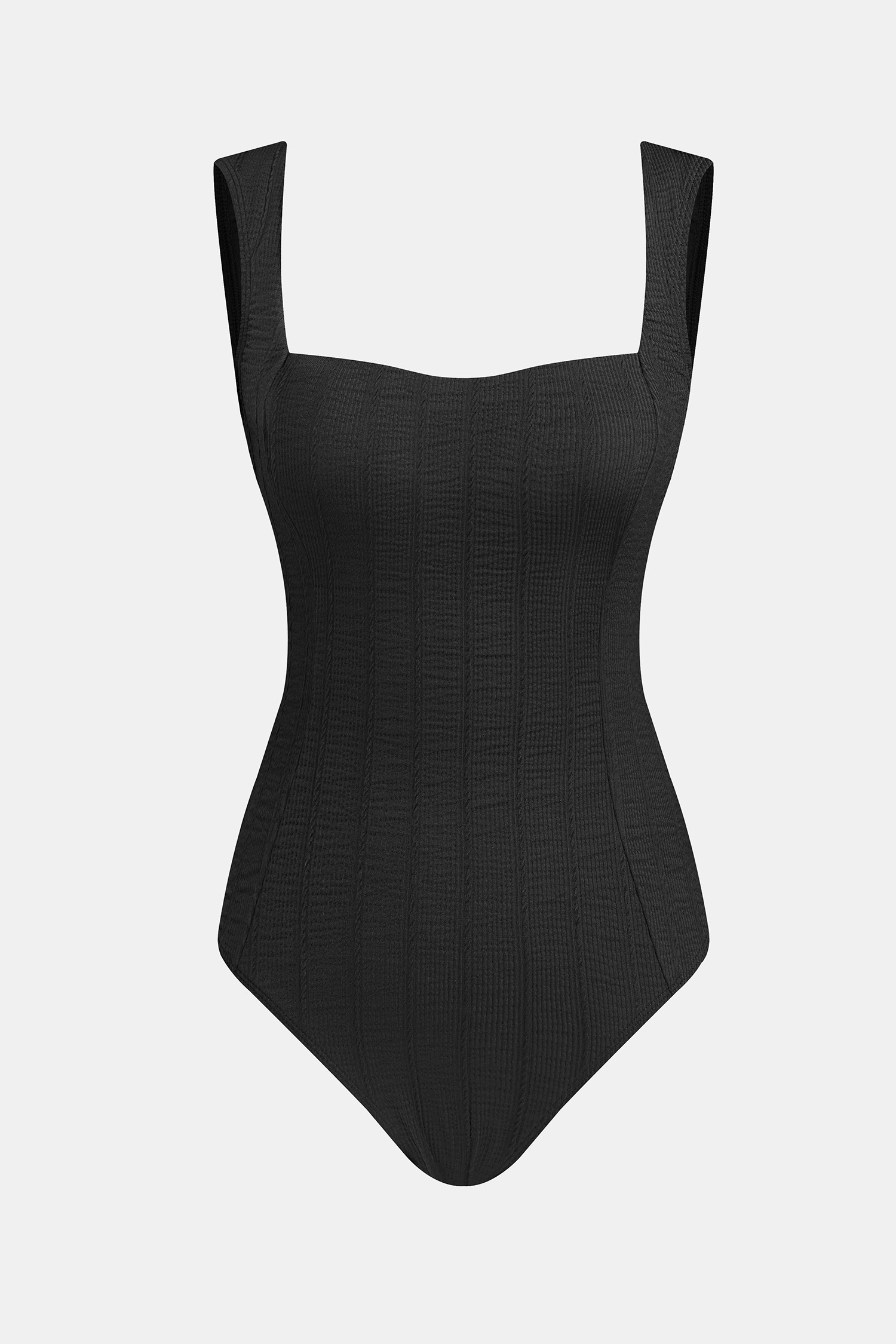 x JJD Provence Sun Black One-Piece Swimsuit