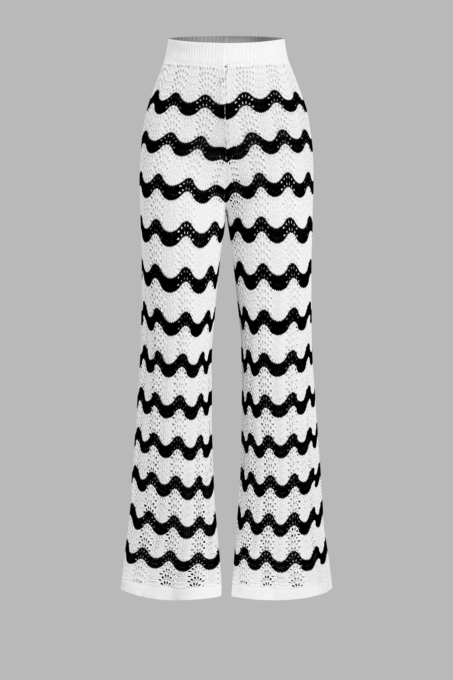 Cupshe No Signal Striped Cover-up Pants