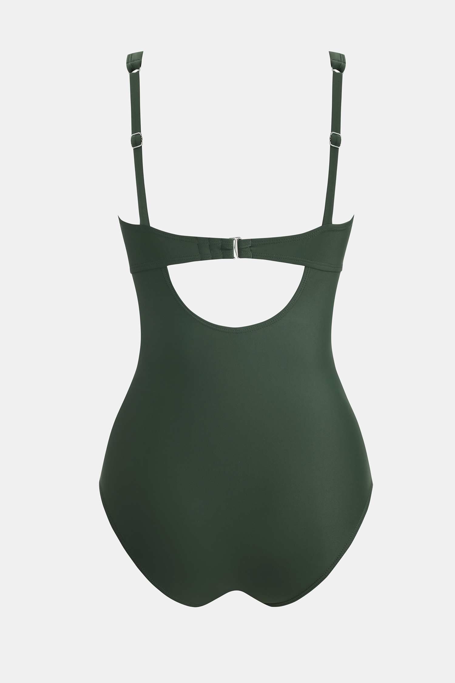 ◆DIESEL◆ M Cadix One Piece Olive A174490DLAX5DR A174490DLA Tropical Cutout Tummy Control One Piece Swimsuit