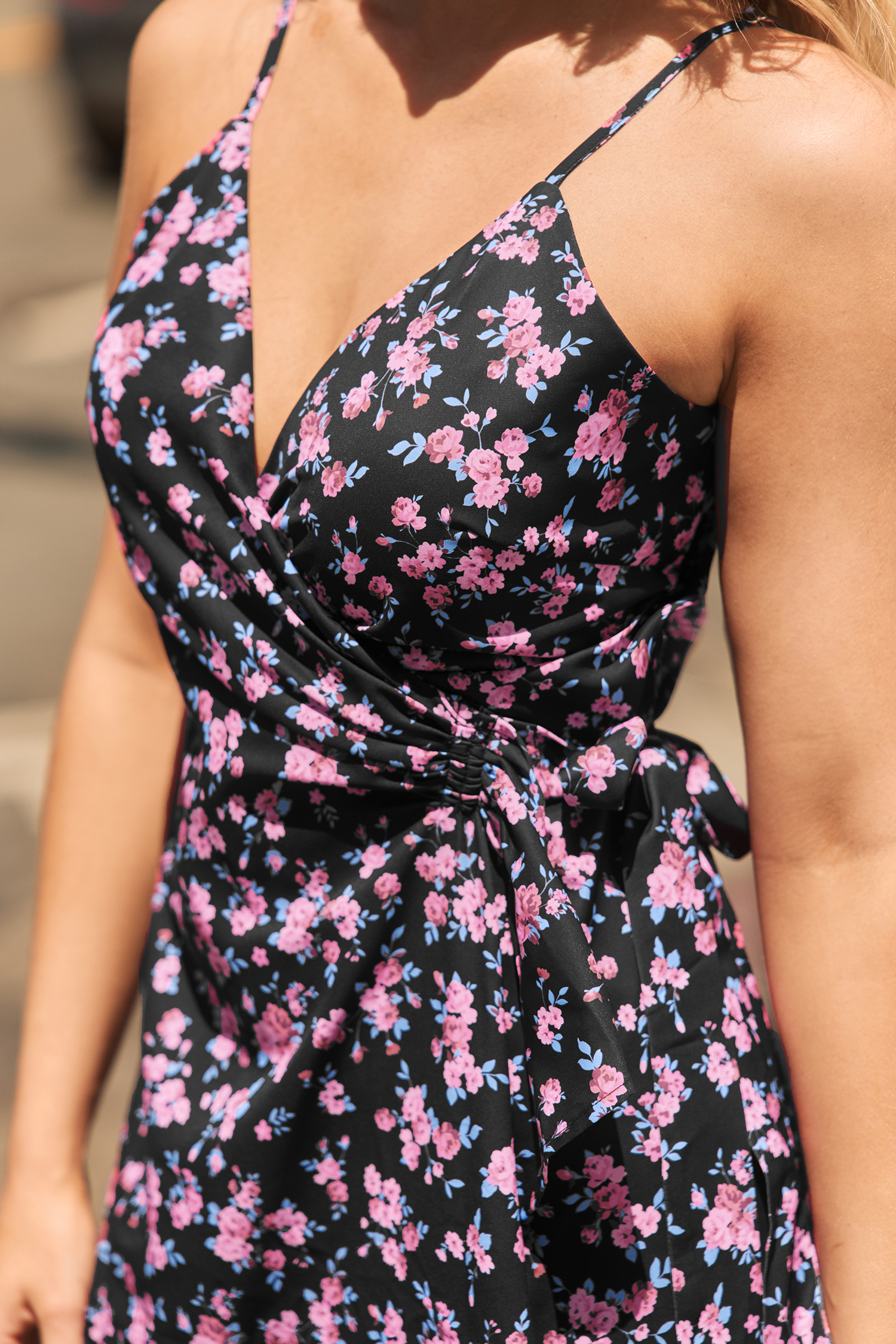 ★GLOWNY★GIRLFRIEND BLOOM MINI DRESS (BLACK)★正規品/送料込 MUSINSA公式 | GLOWNY GIRLFRIEND BLOOM MINI DRESS (2 Colors)