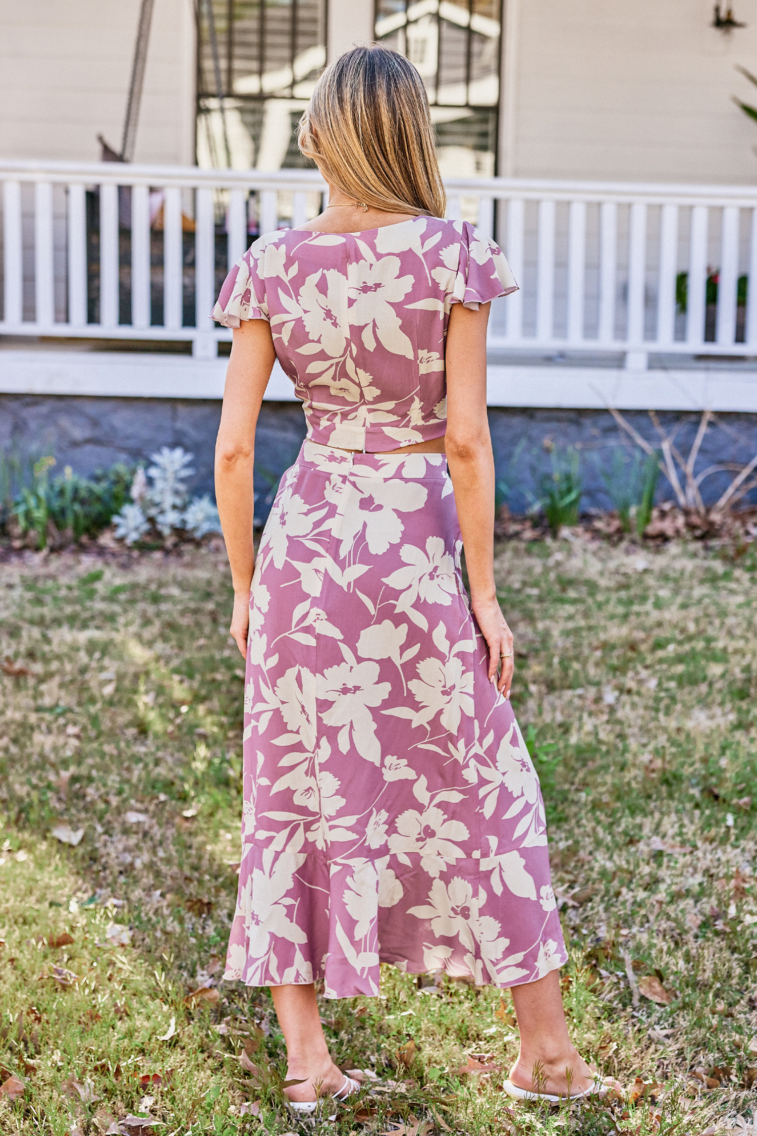 New Blooms Floral 2Piece Set — free download