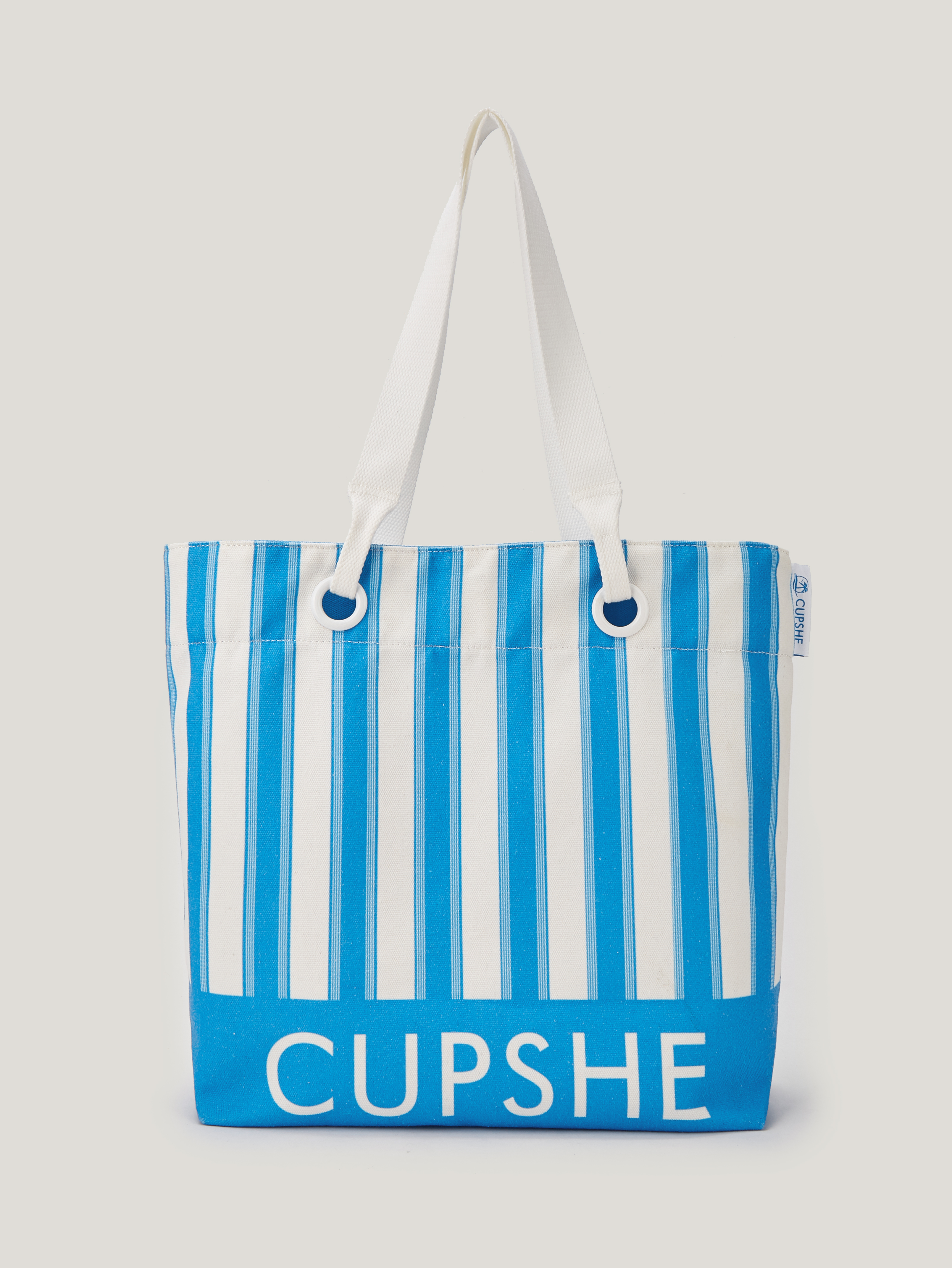 Cupshe Striped Tote Bag