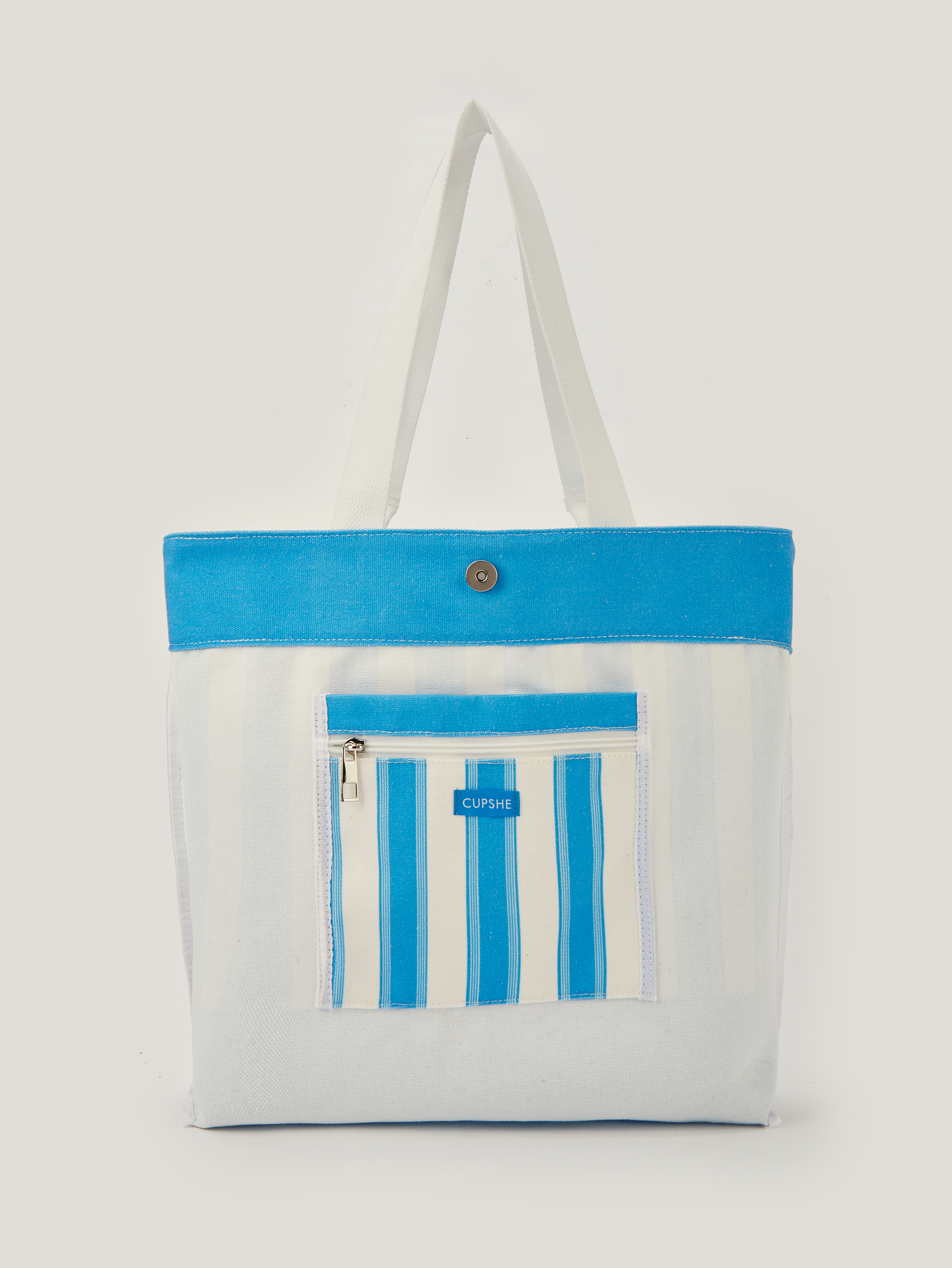 Cupshe Striped Tote Bag