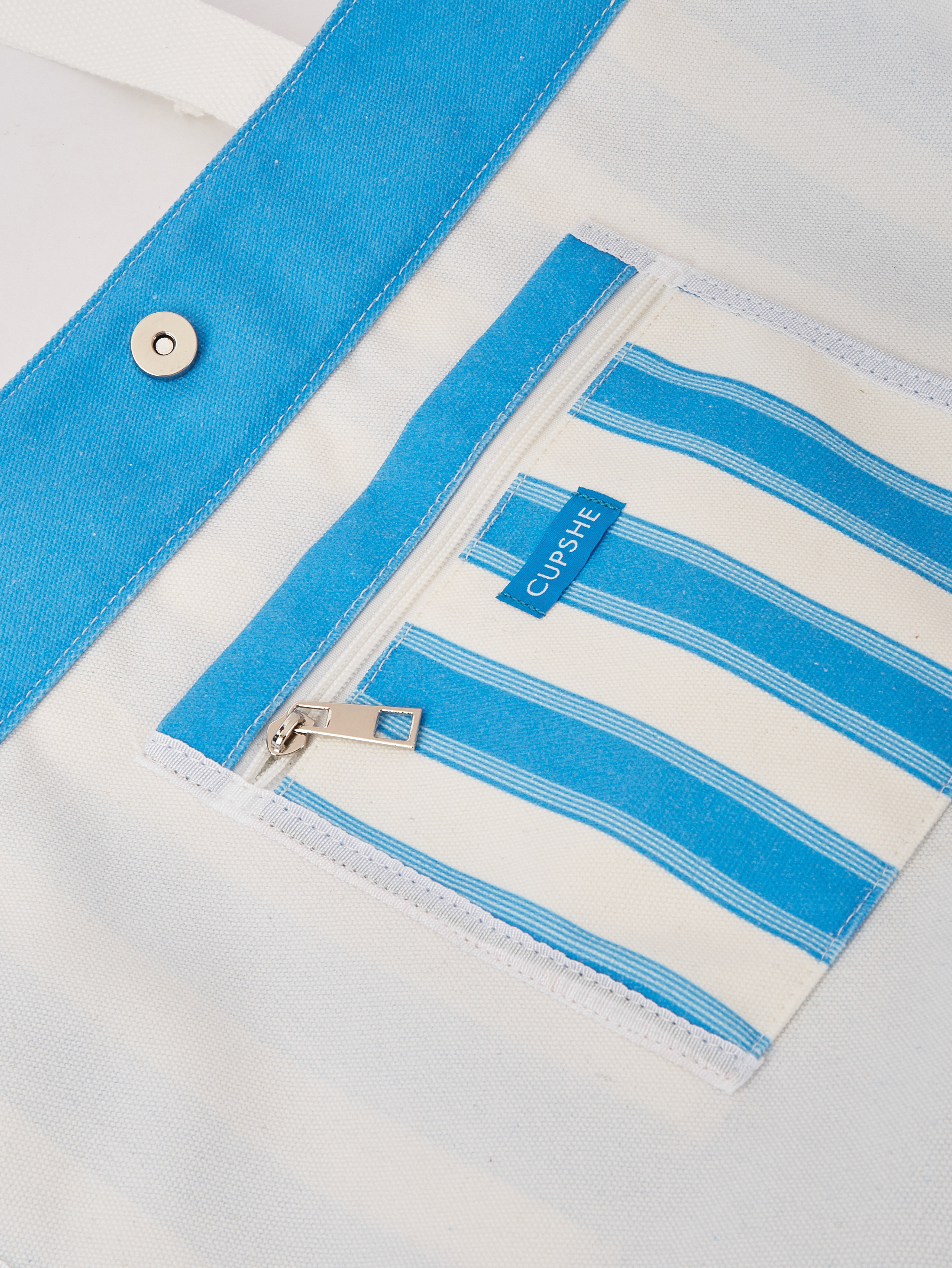 Cupshe Striped Tote Bag