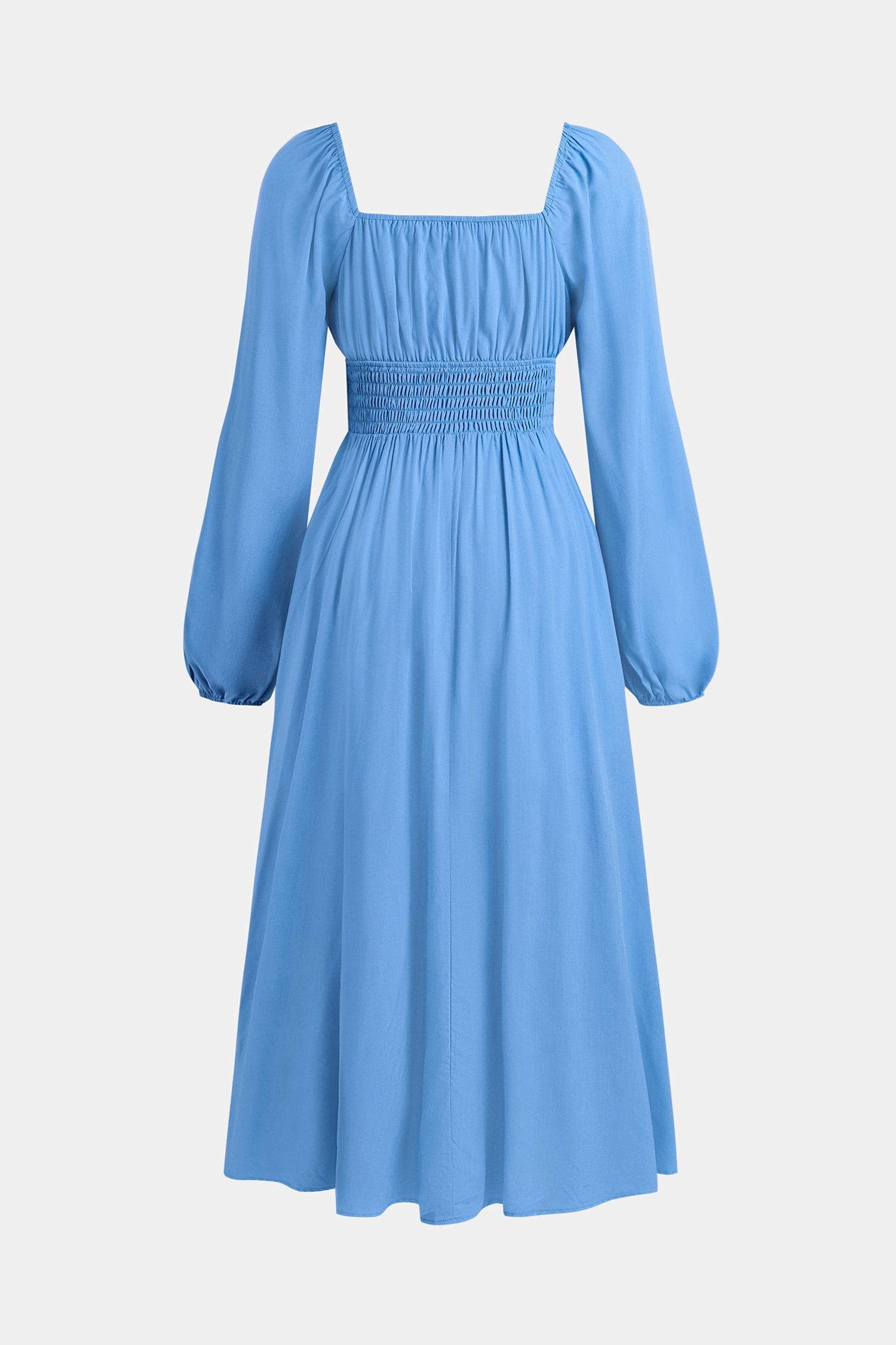 Cupshe Breezy Belle Blue Maxi Dress