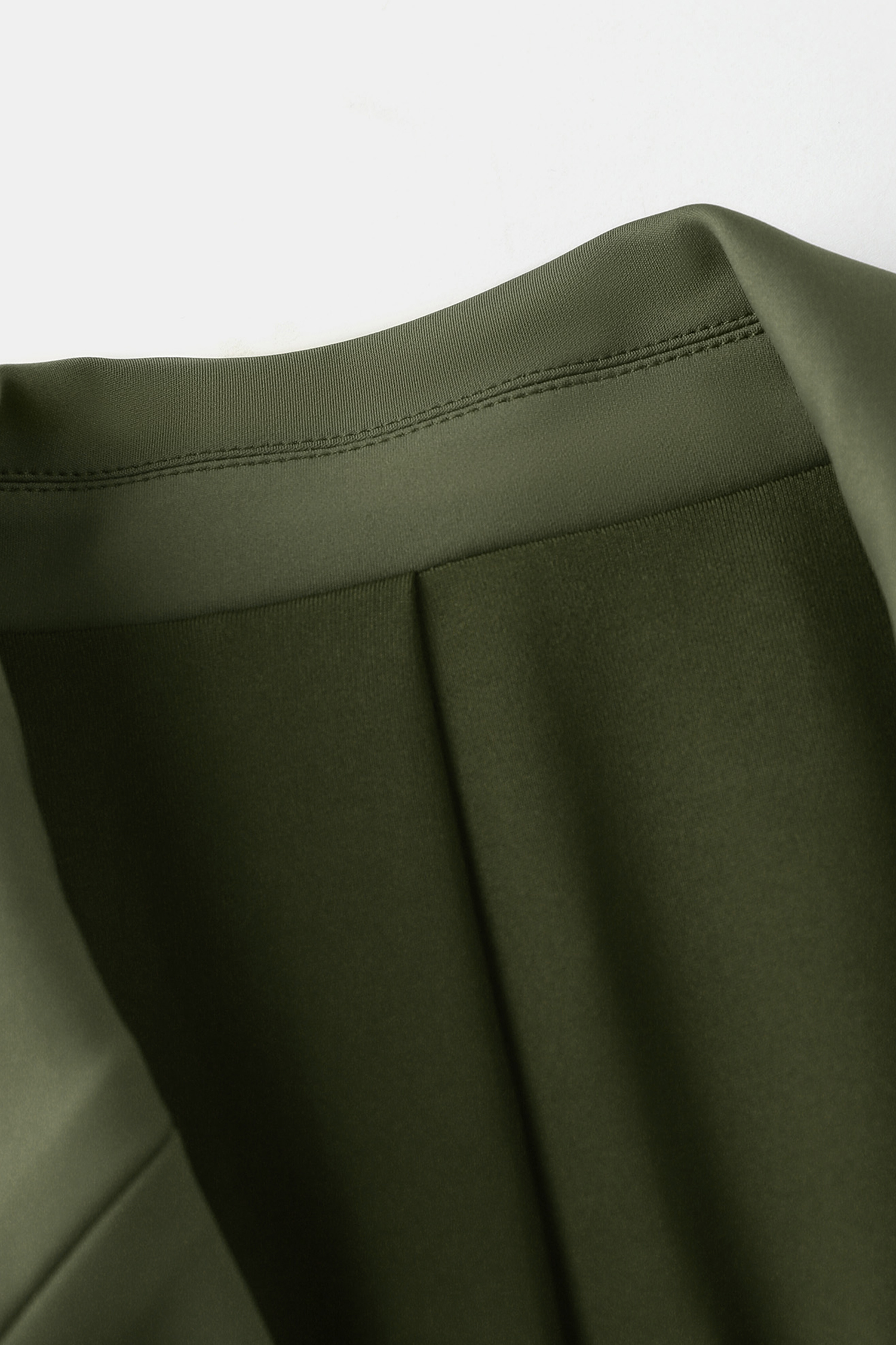 x JoJo Olive Green Longline Blazer | Chic & Relaxed Fit | Cupshe