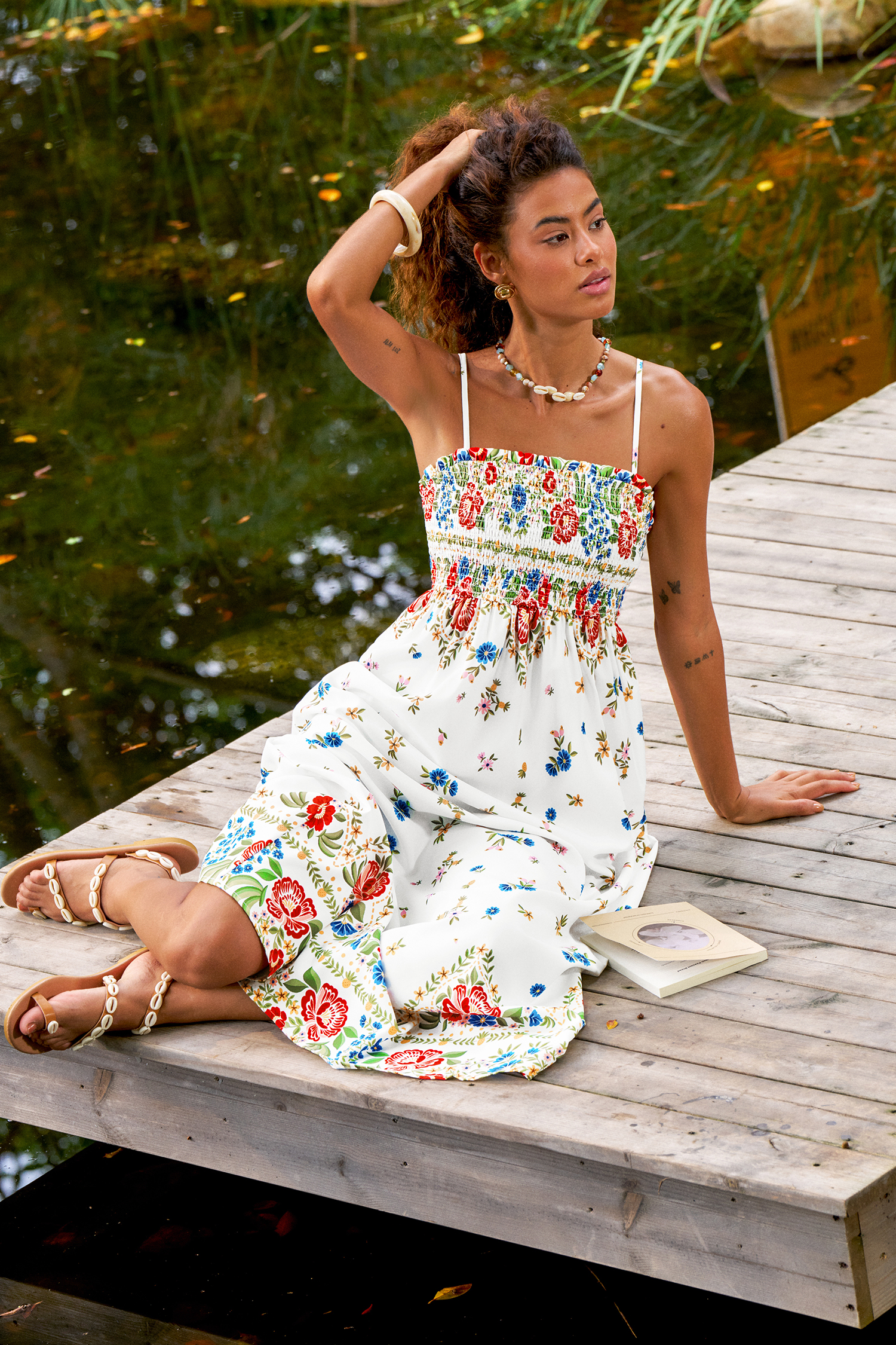 Gentle Start Floral Maxi Dress