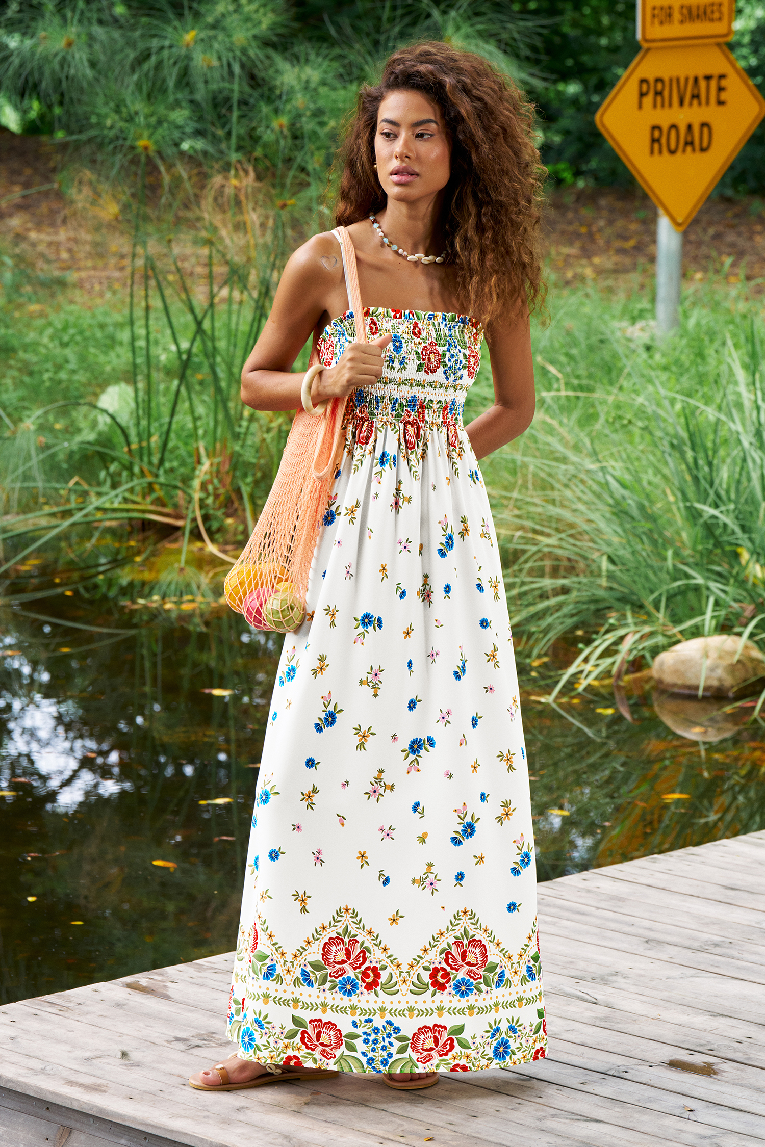 Gentle Start Floral Maxi Dress