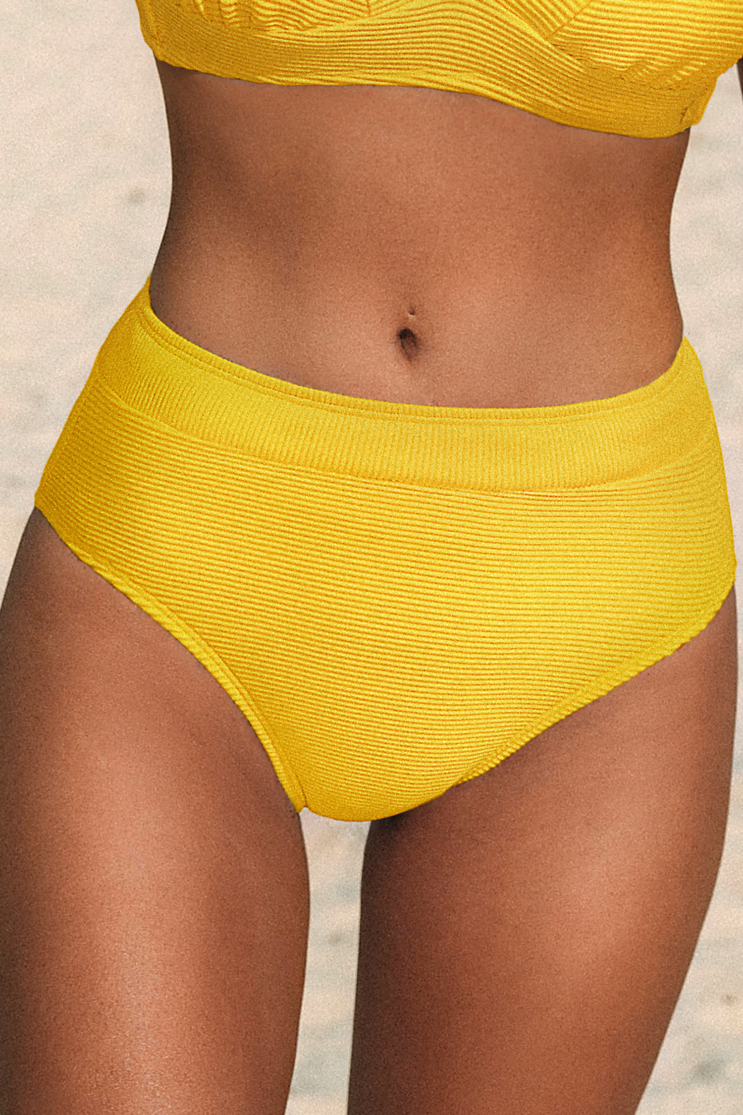 Canary Yellow Bikini Bottoms