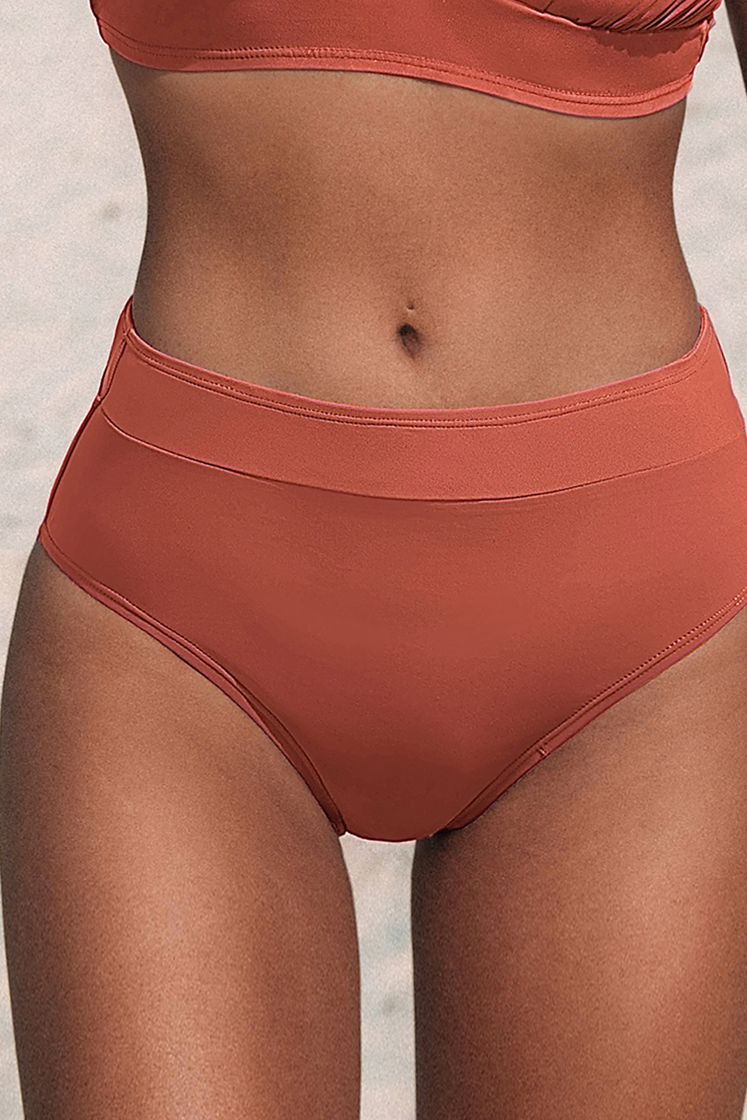 Casual Flirt Red Bikini Bottoms