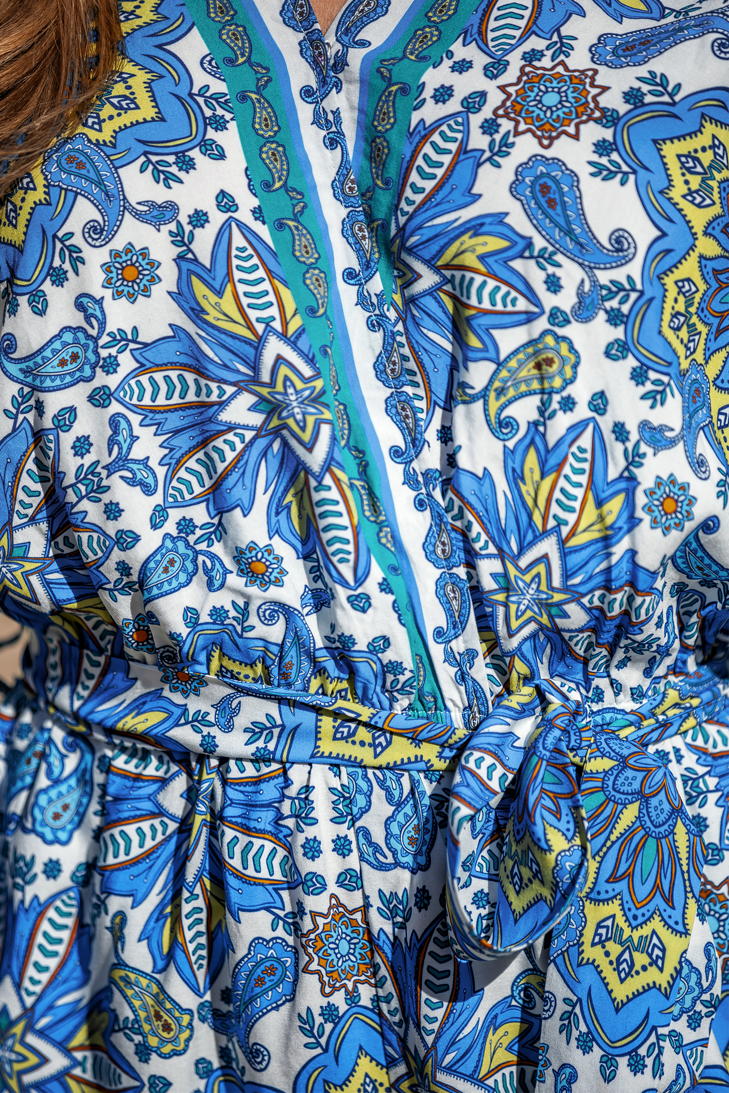 Earthy Escape Paisley Romper