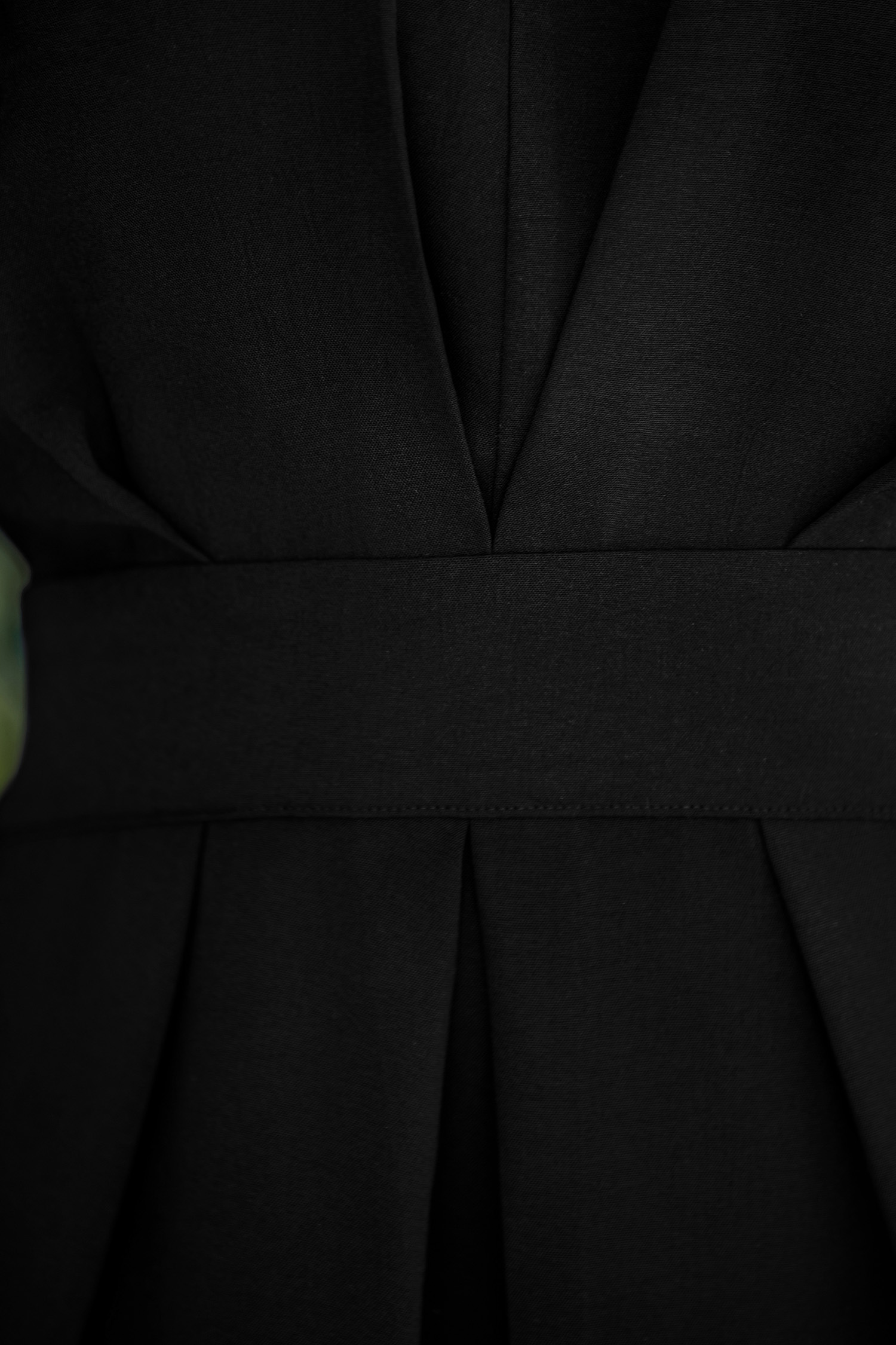 Timeless Noir Black Mini Dress