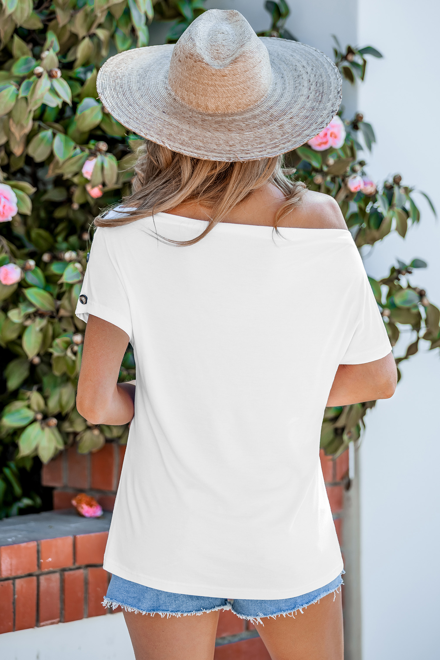 Classic Boho White Top
