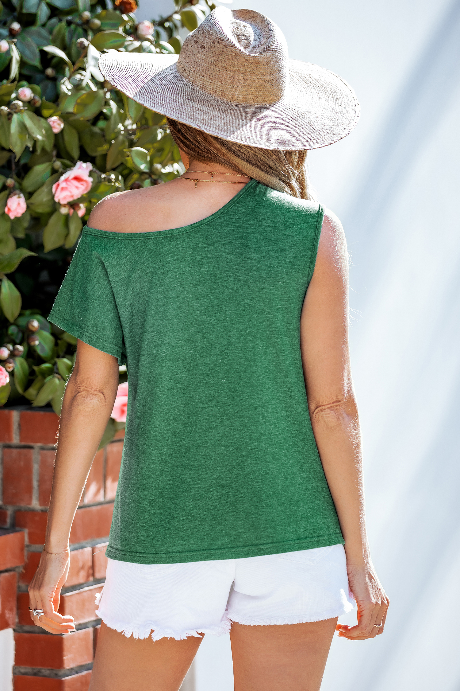 Lush Chic Green Tee