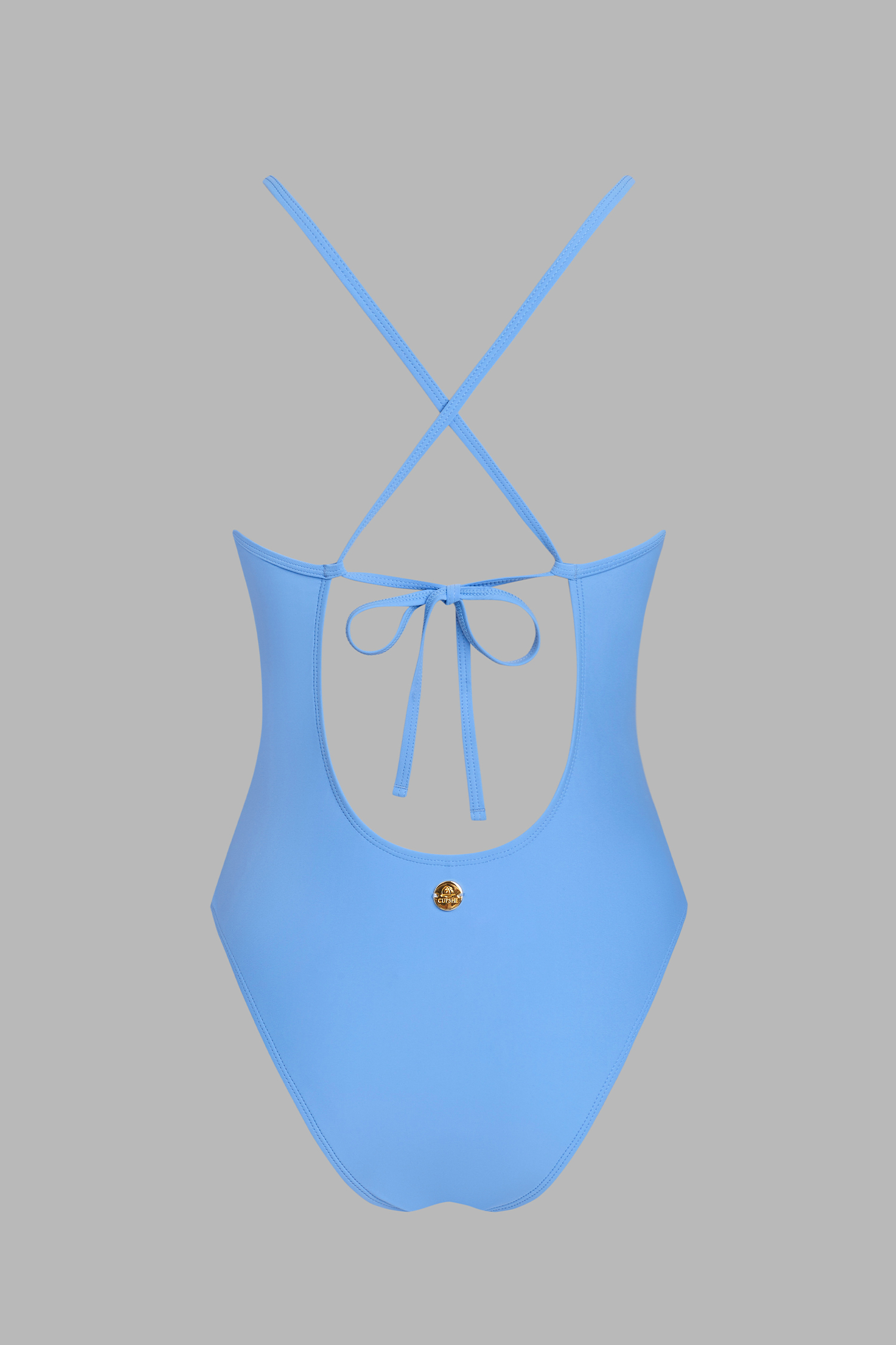 Cupshe Laguna Beach One-piece Swimsuit In Blue