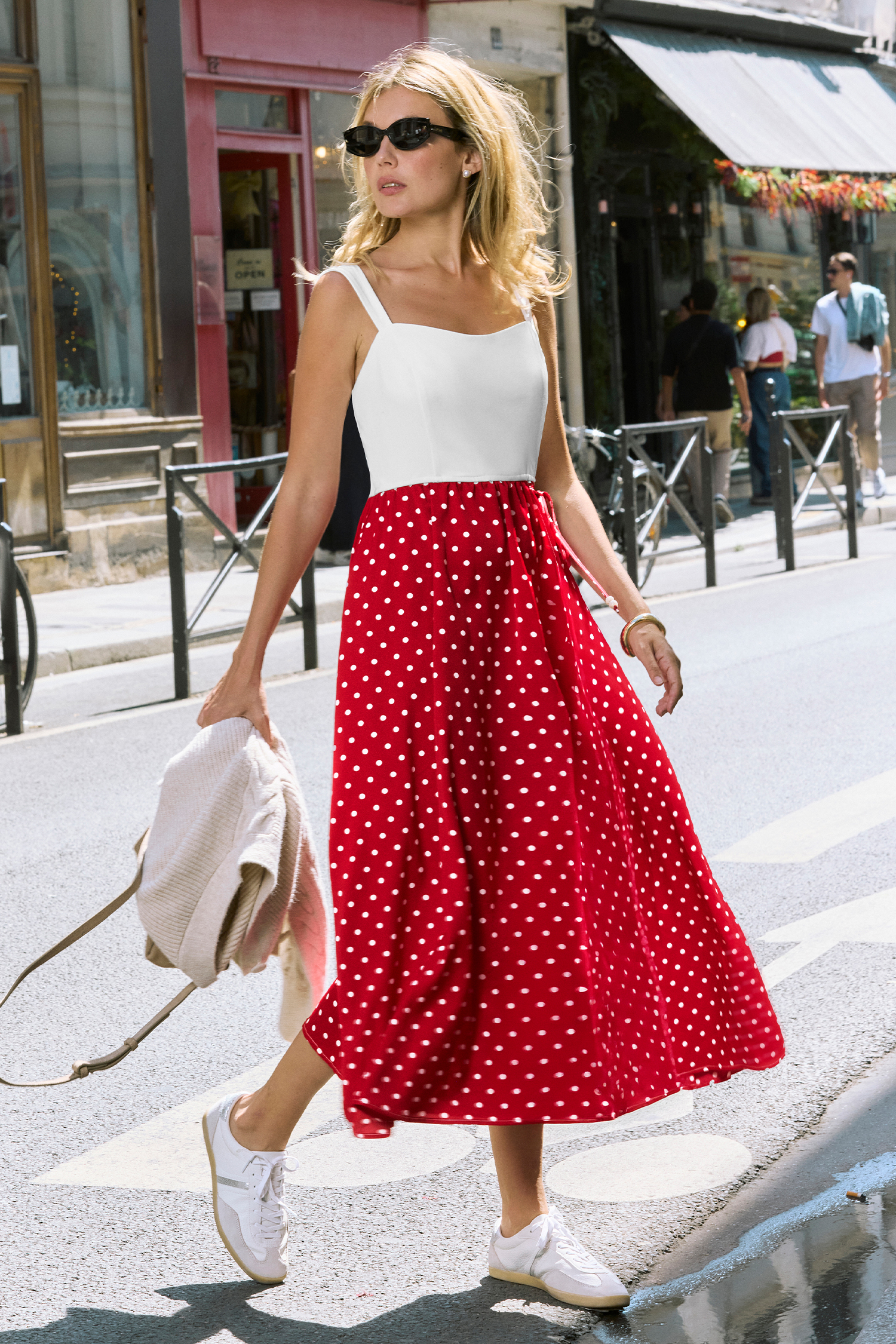 Simply Darling Polka Dot Maxi Dress