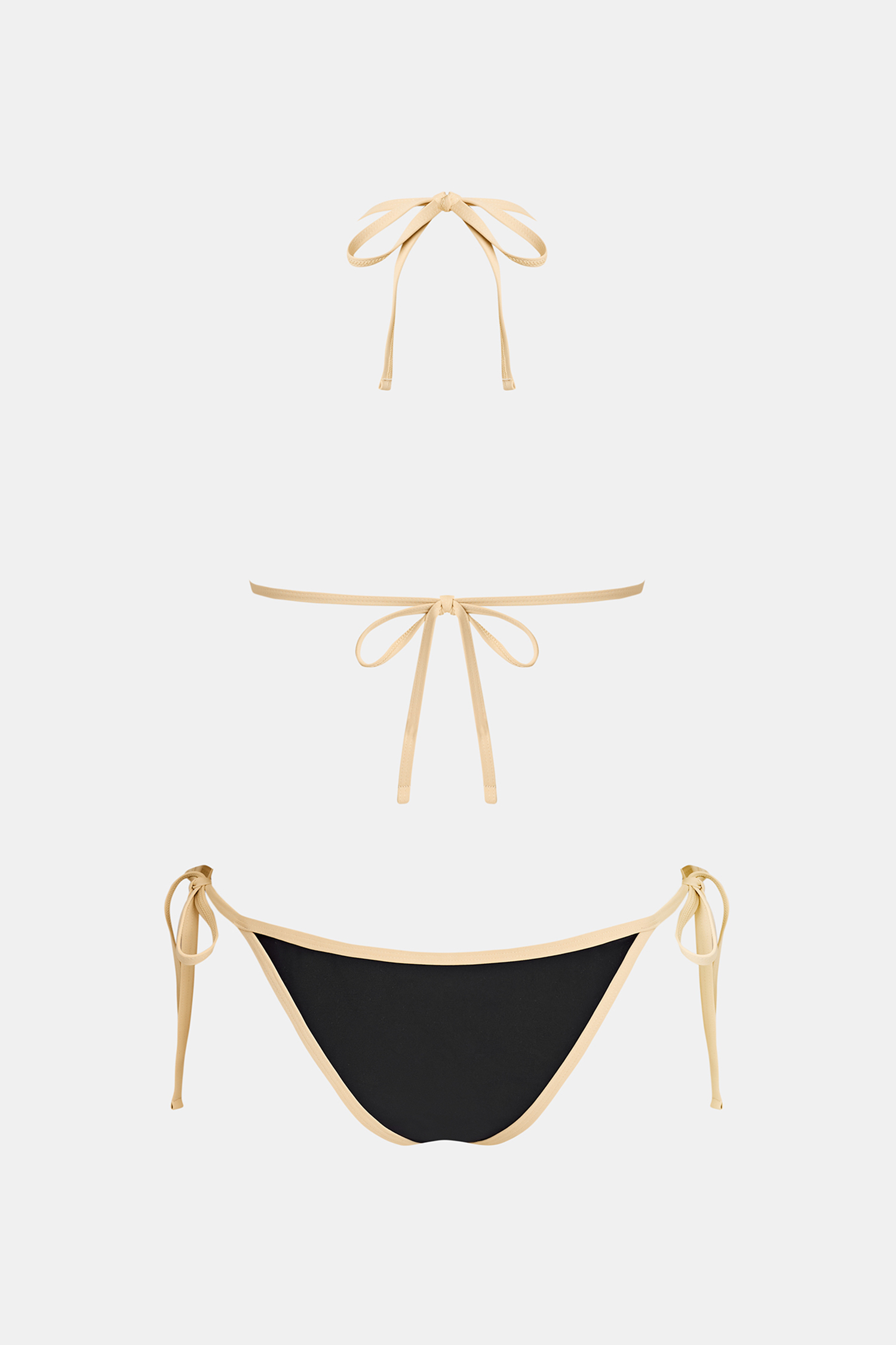 Islander Attitude Black Bikini Set