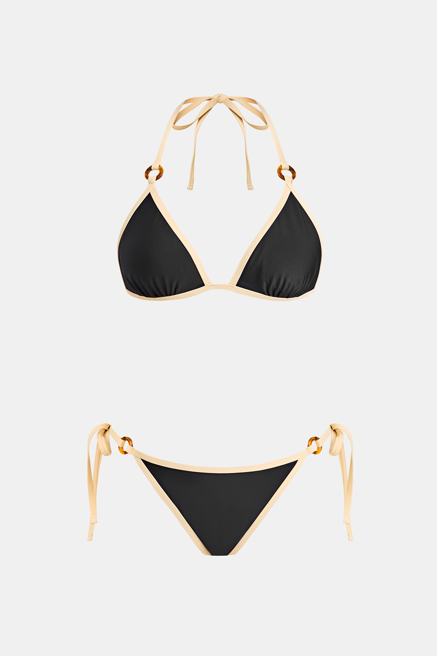 Islander Attitude Black Bikini Set