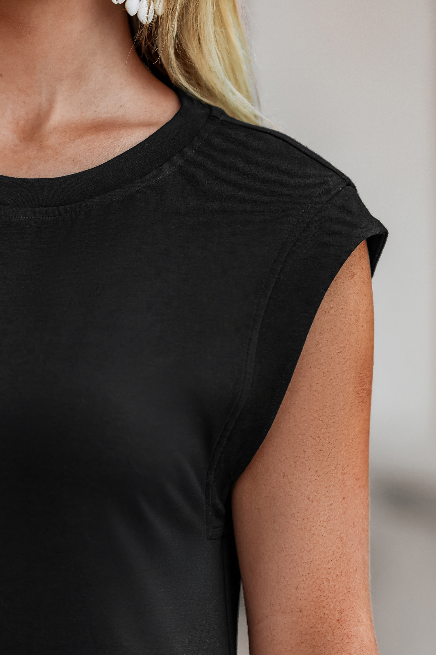 Climb the Ladder Black Maxi Dress