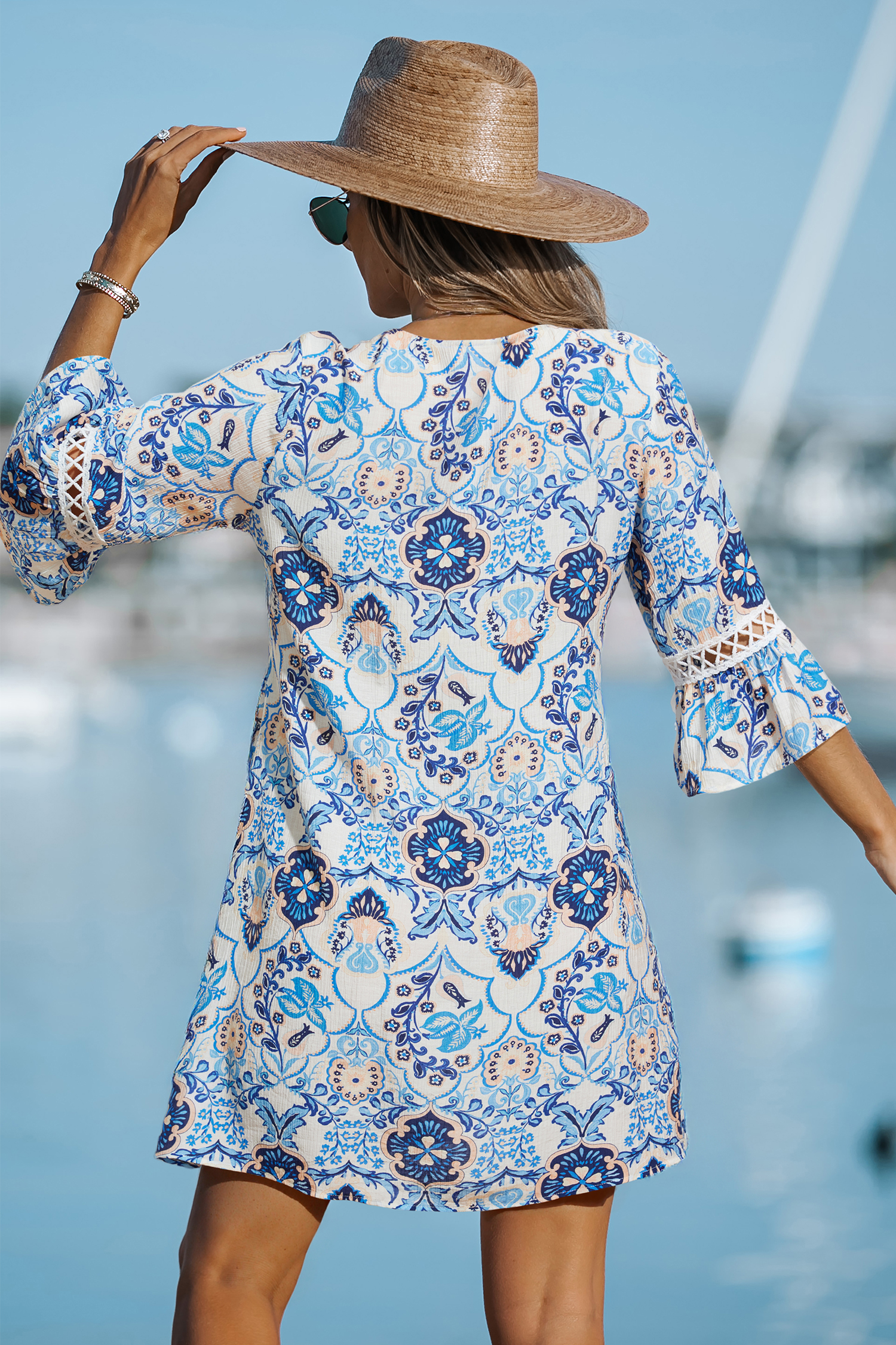 Such Grace Ornate Mini Dress