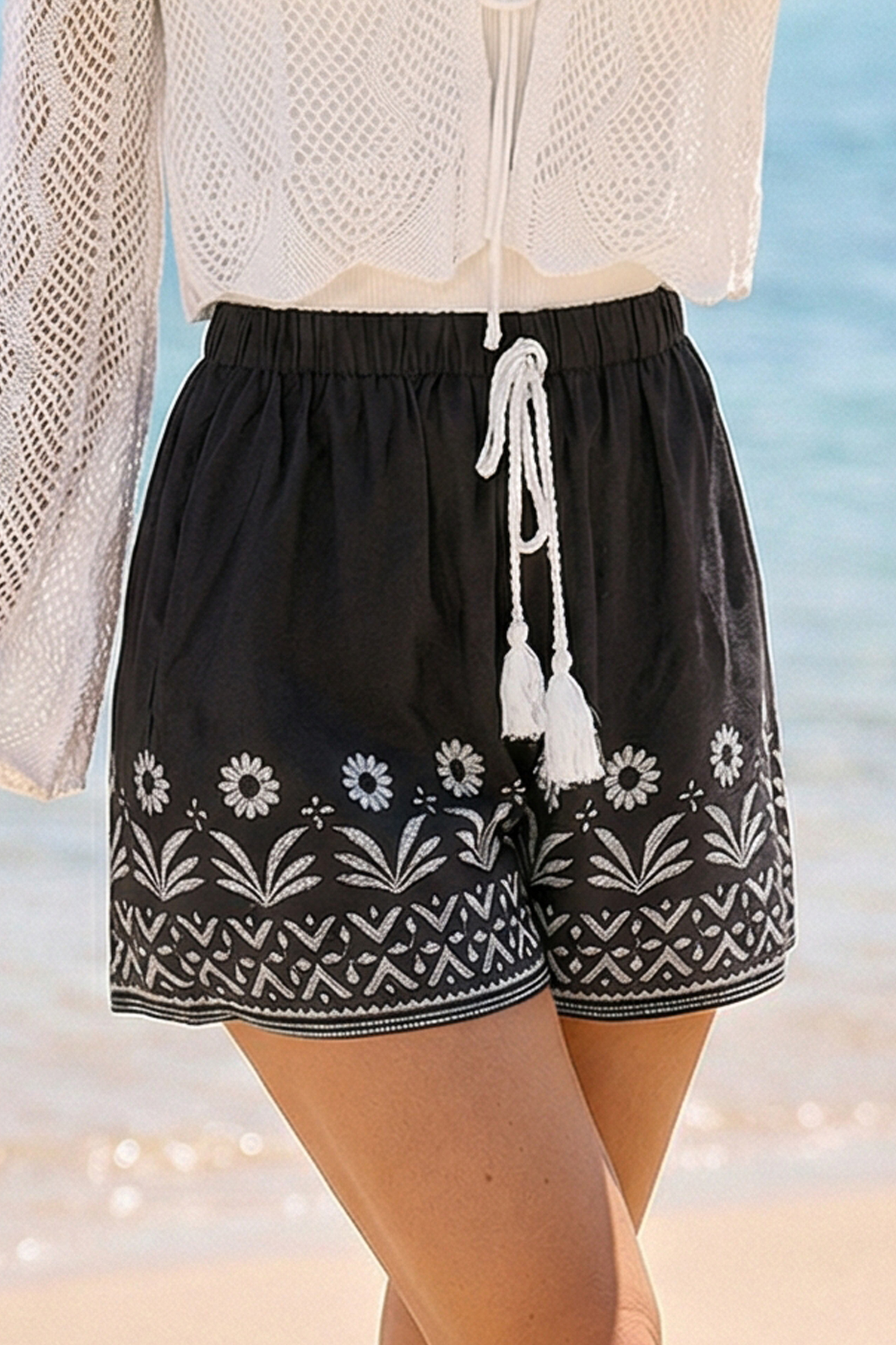 Journey Ahead Floral Shorts
