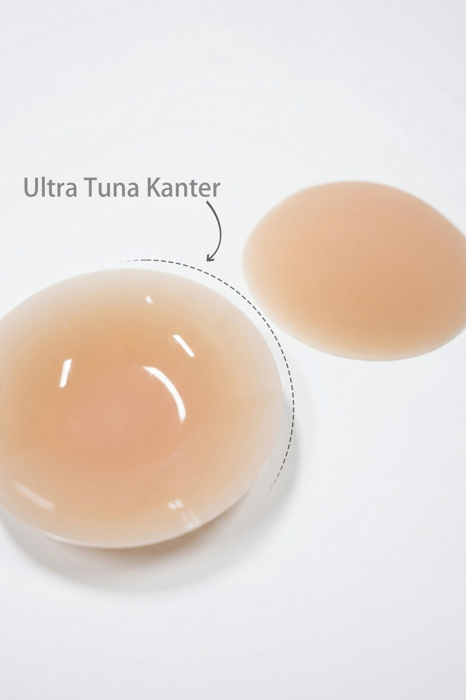 Pasties desnudos con soporte completo