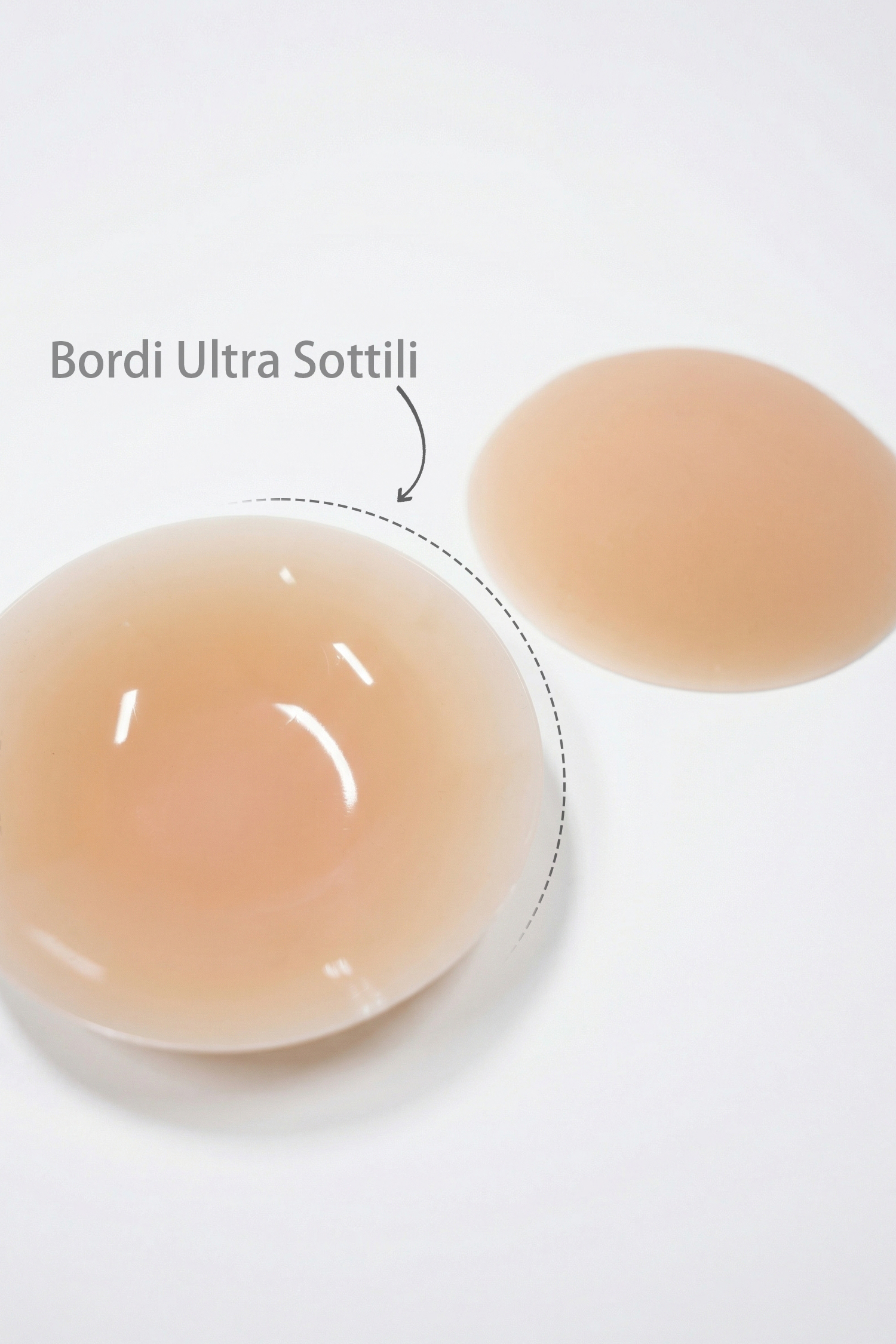 Copricapezzoli nudi a piena divulgazione