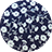 Set van blauw bikinitopje met U-hals en koningsblauw broekje
