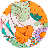 Bañador floral con espalda cruzada y control de barriga