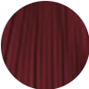 Robe longue plissée à torsion et découpe en satin rouge