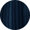 Robe bleue en satin à col en cœur et manches longues bouffantes