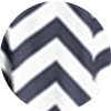 Navy Tank-Maxikleid mit hohem Halsausschnitt und Chevron-Rock
