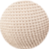Top beige avvolto in petali