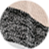 Gestreifte langärmelige Strickjacke mit offener Vorderseite