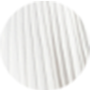 Abito midi con gonna plissettata a collo alto bianco