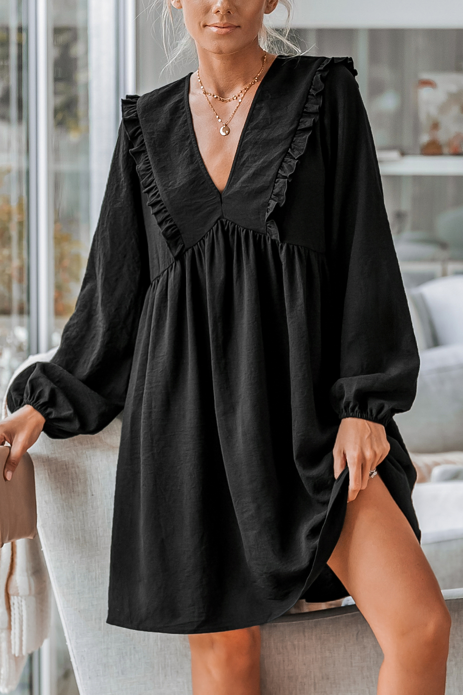 chelsea collar dress