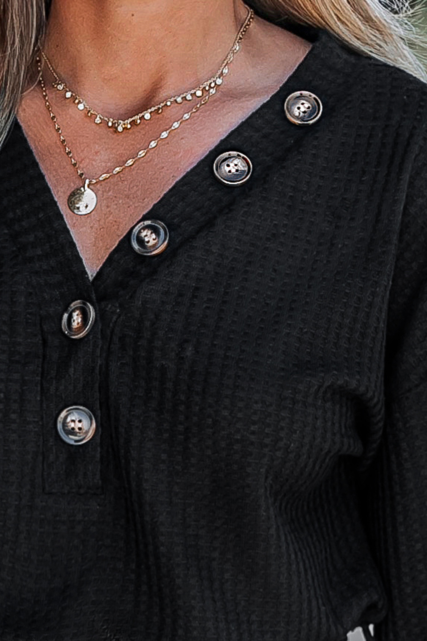 Belted Rib V-Neck Mini Dress