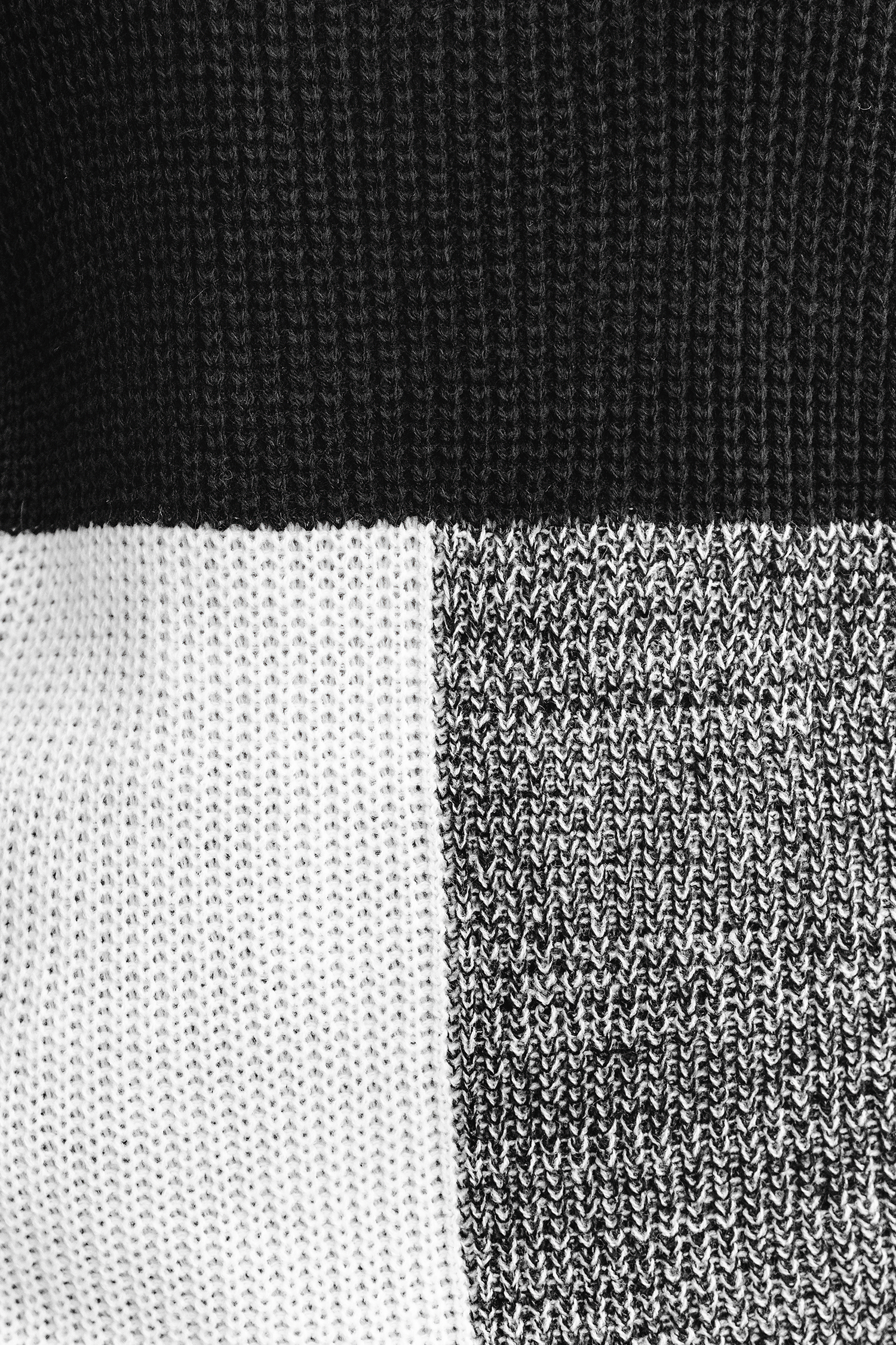Colorblock Crochet Sweater