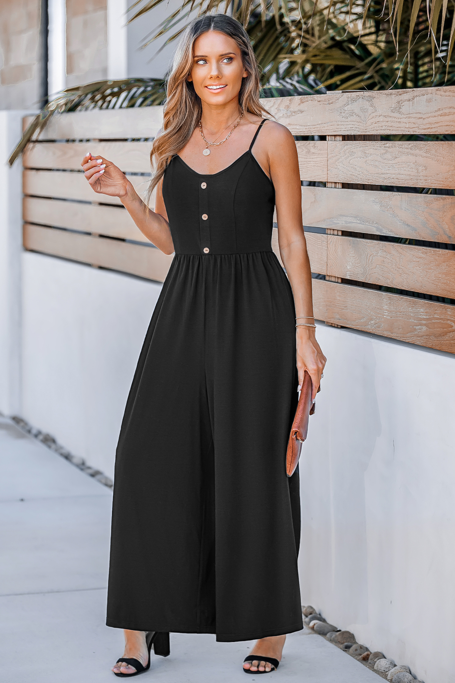 Midnight Muse Wide Leg Jumpsuit