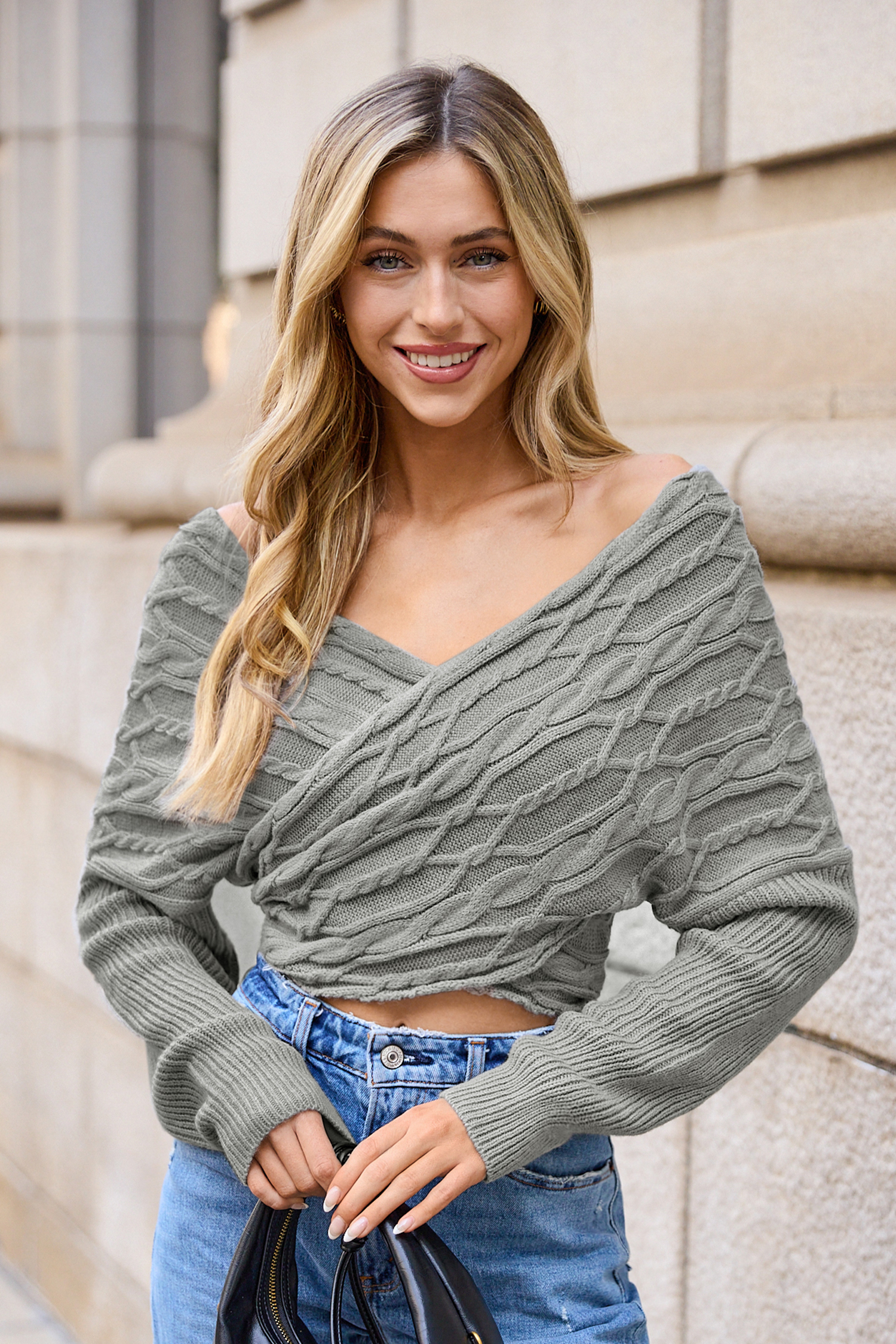 トップス agawd cable vneck knit Cable Knit Relaxed V-Neck Jumper | Knitwear | Tommy Hilfiger