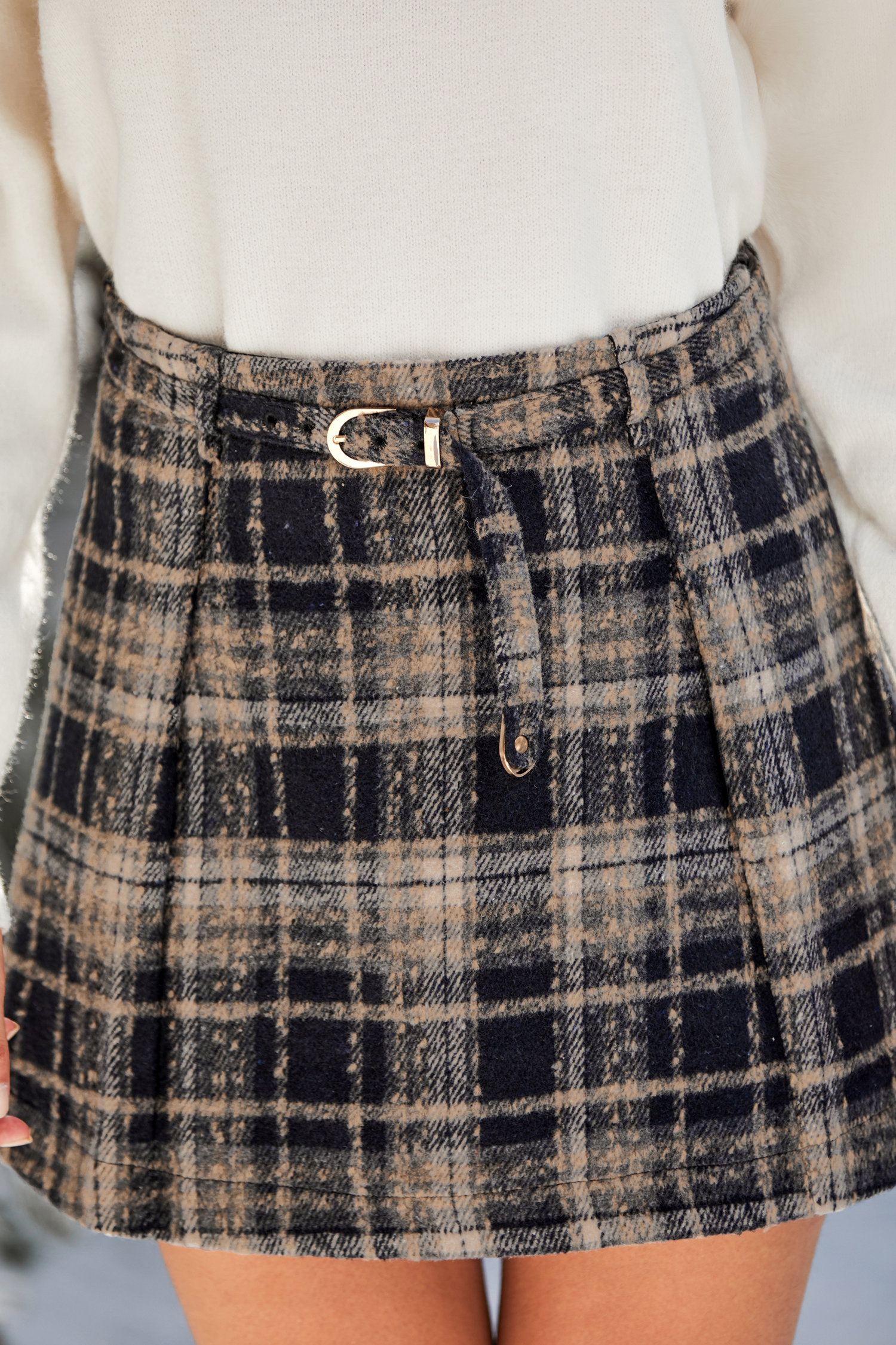 スカート rouge by pomme plaid mini skirt 再入荷】plaid mini skirt | POMME d'amour