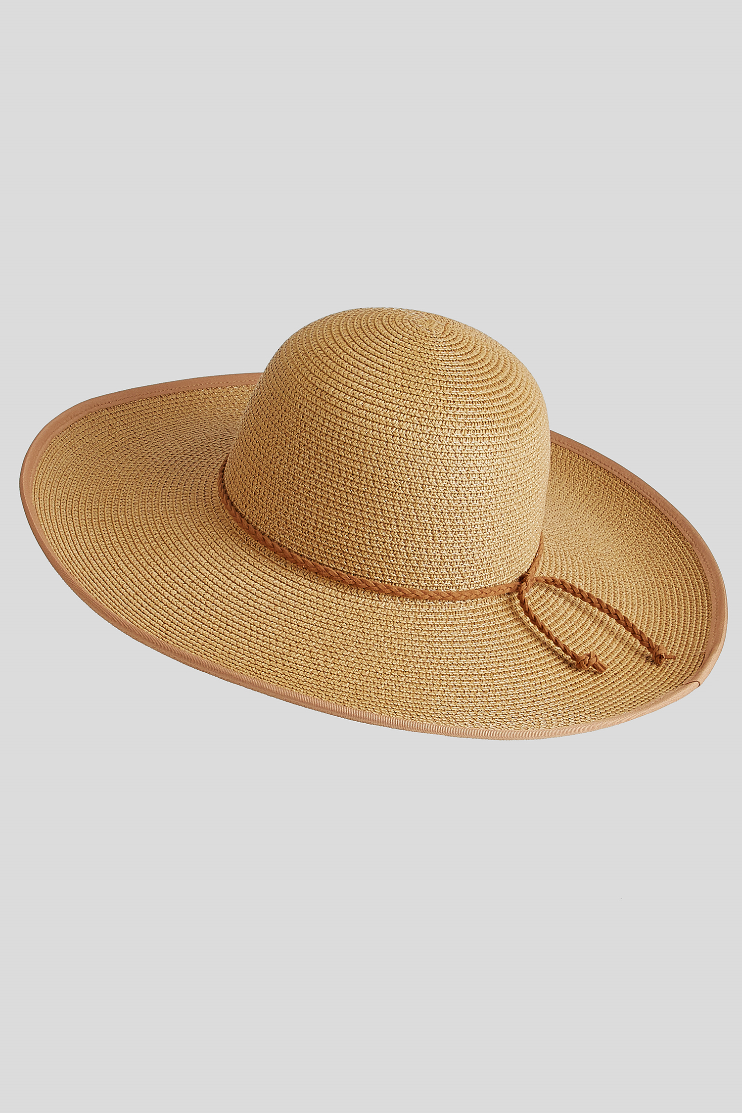 Boho Wide Brim Straw Hat
