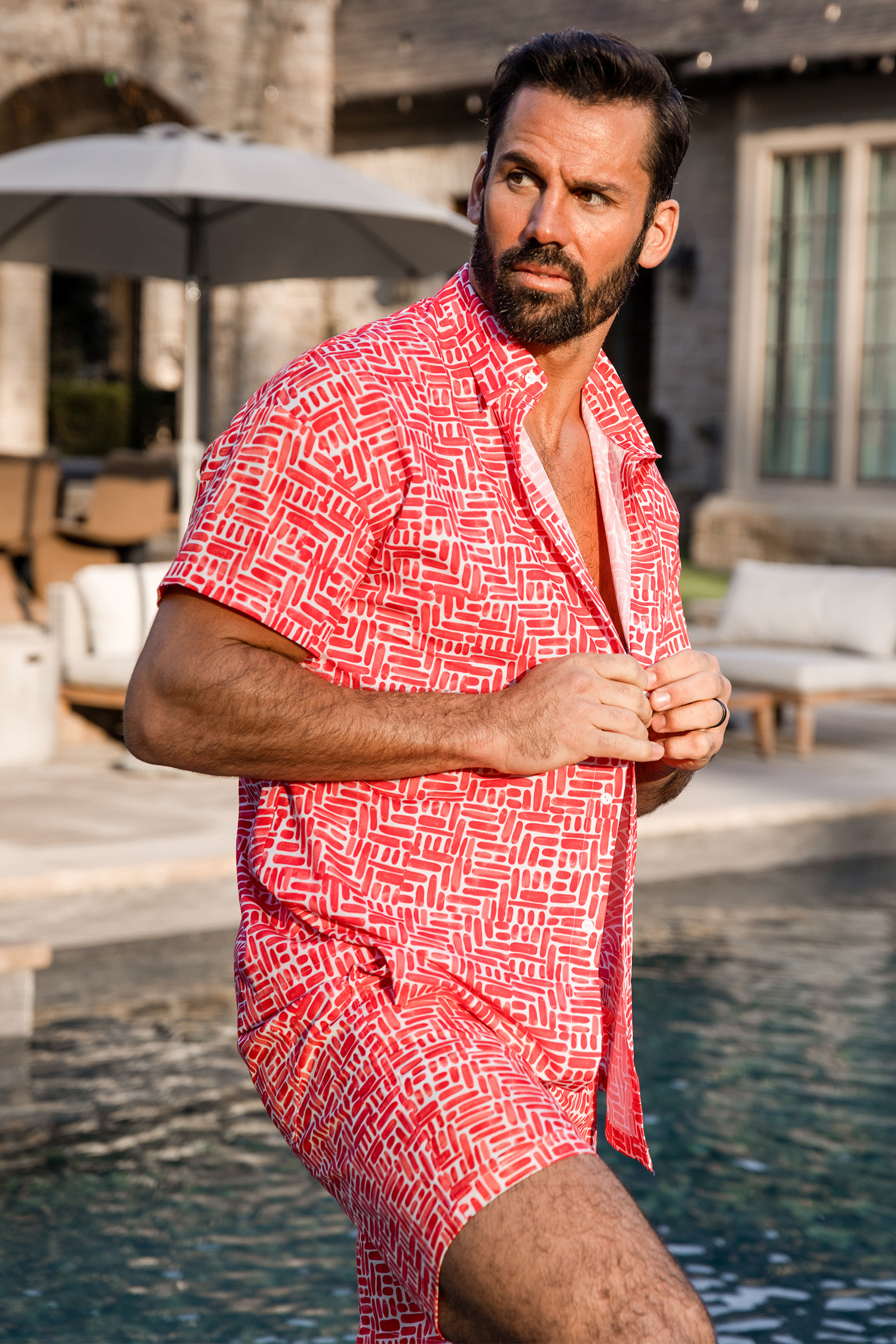 Camiseta abstracta x JJD When in Rome